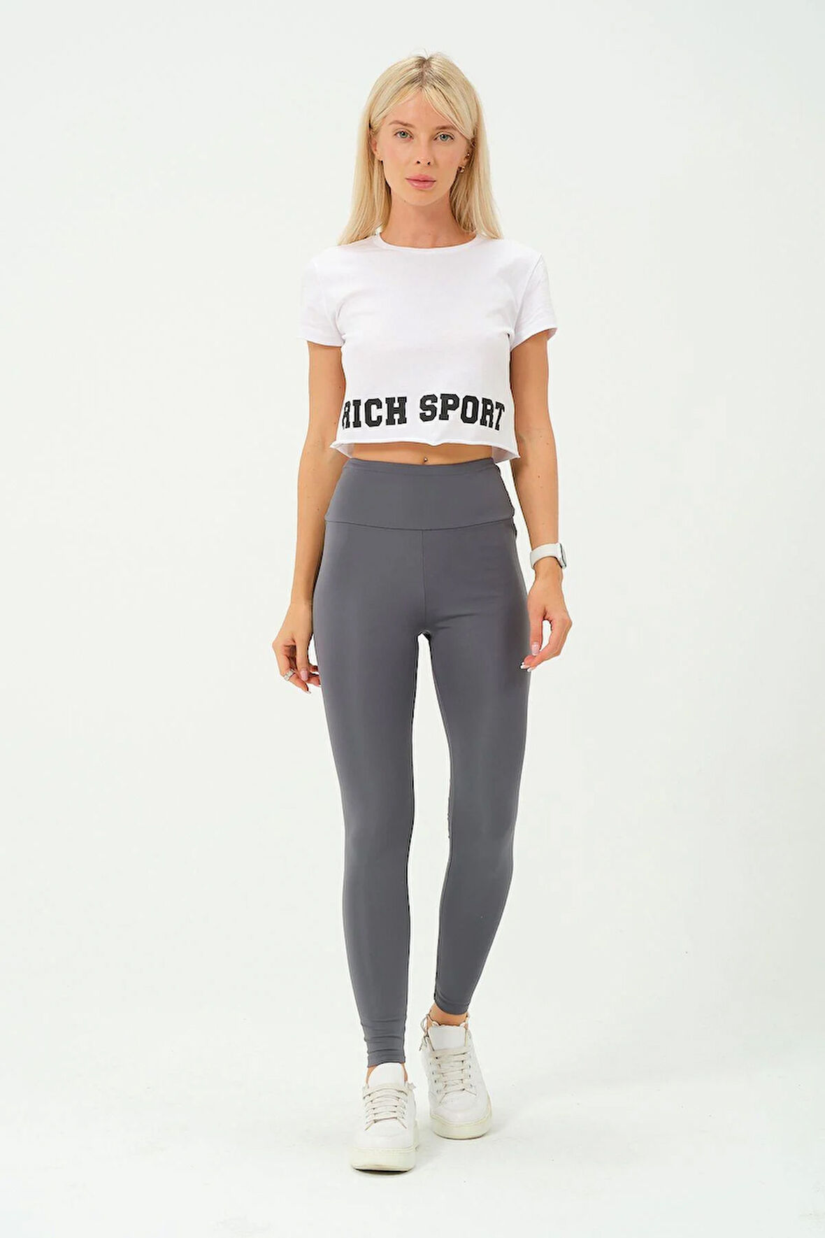 Toparlayıcı Tayt- Kadın Yüksek Bel Toparlayıcı Esnek Tayt