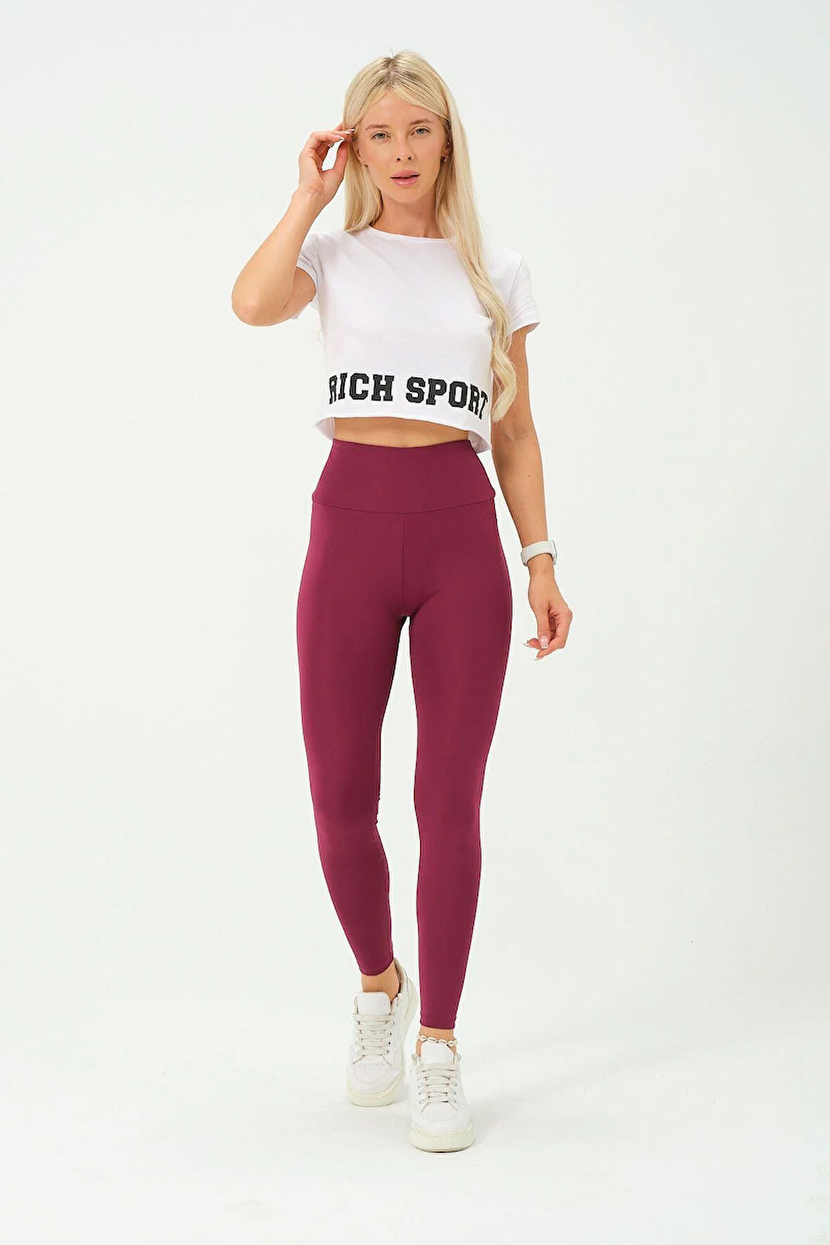 Toparlayıcı Tayt- Kadın Yüksek Bel Toparlayıcı Esnek Tayt