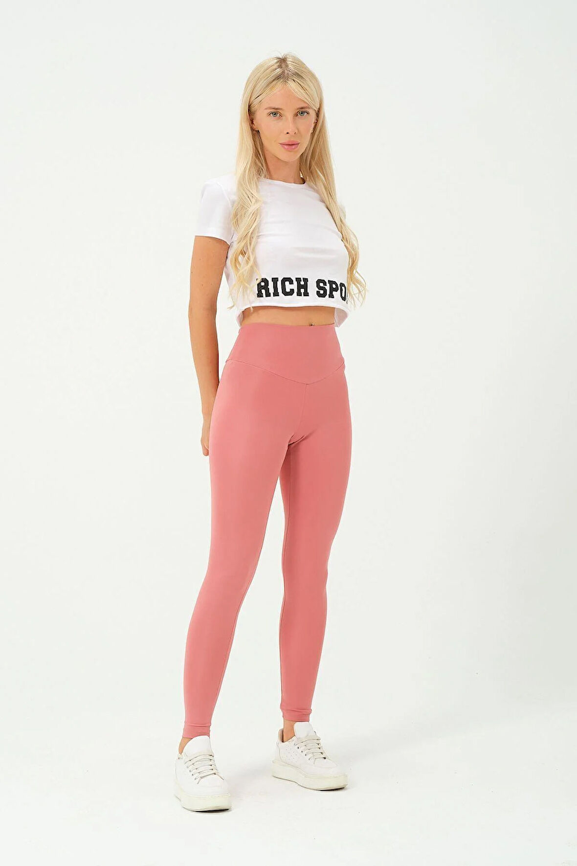 Toparlayıcı Tayt- Kadın Yüksek Bel Toparlayıcı Esnek Tayt