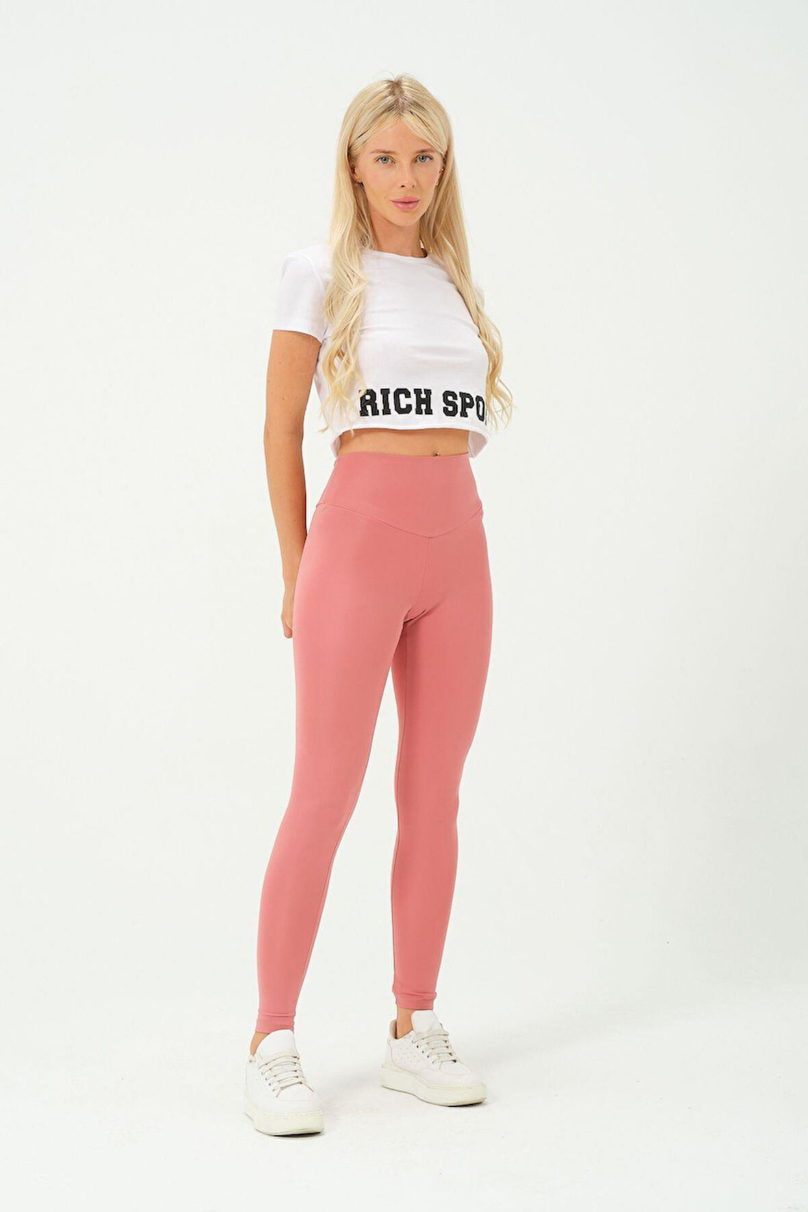 Toparlayıcı Tayt- Kadın Yüksek Bel Toparlayıcı Esnek Tayt