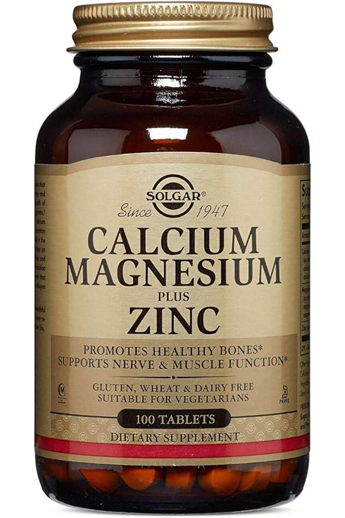 Calcium Magnesium Plus Zinc 100 Tablet