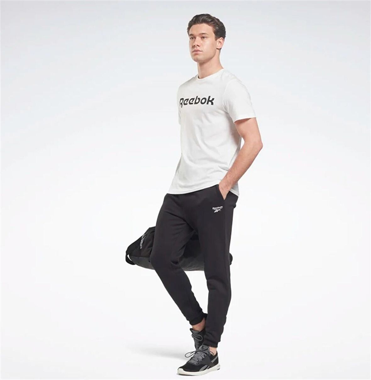 RI Left Leg Jogger BLACK