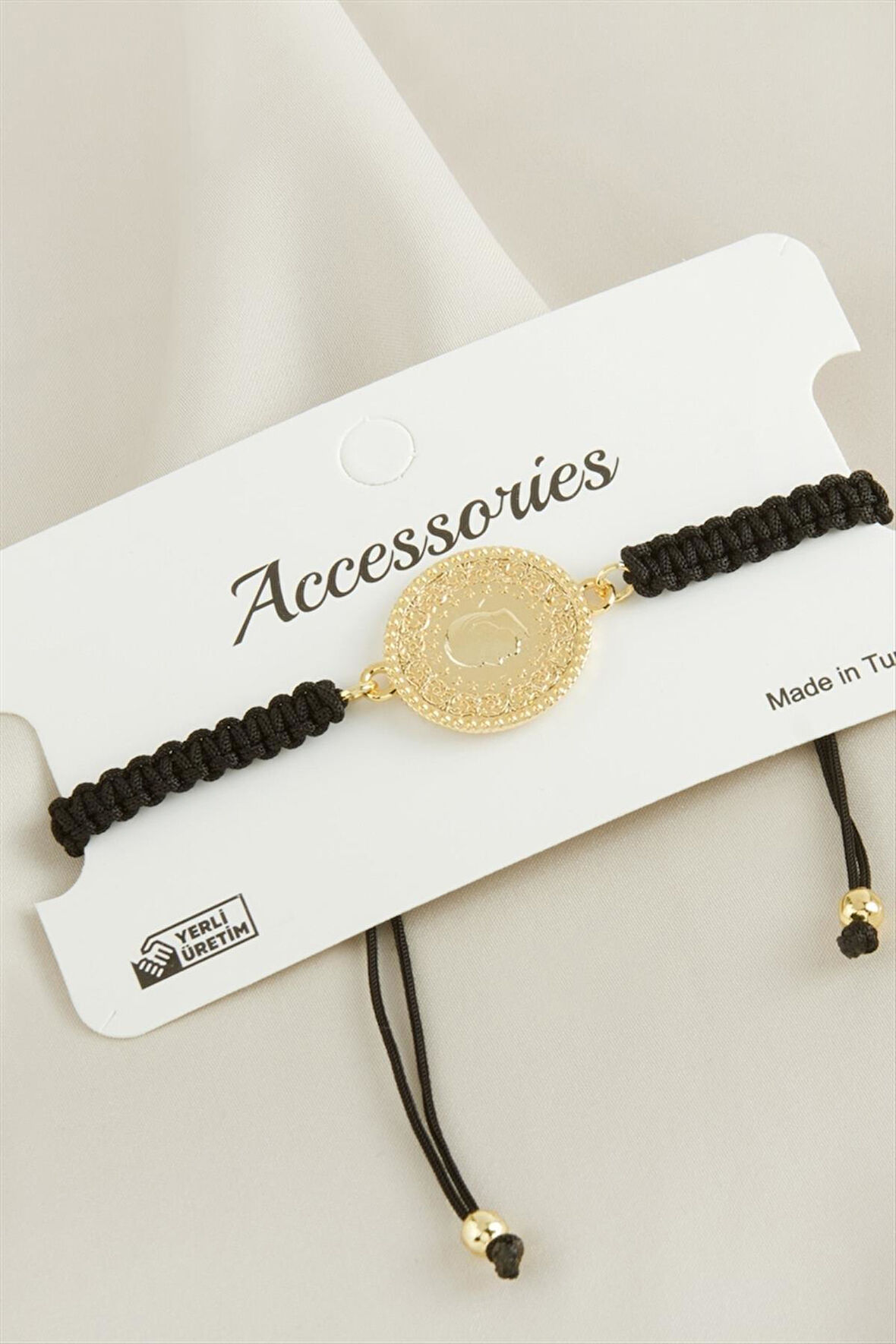 Çeyrek Makrome Örgülü Bileklik