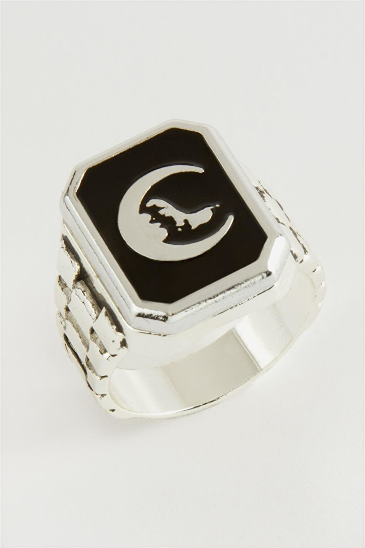 Ay Kurt Metal Erkek Yüzük