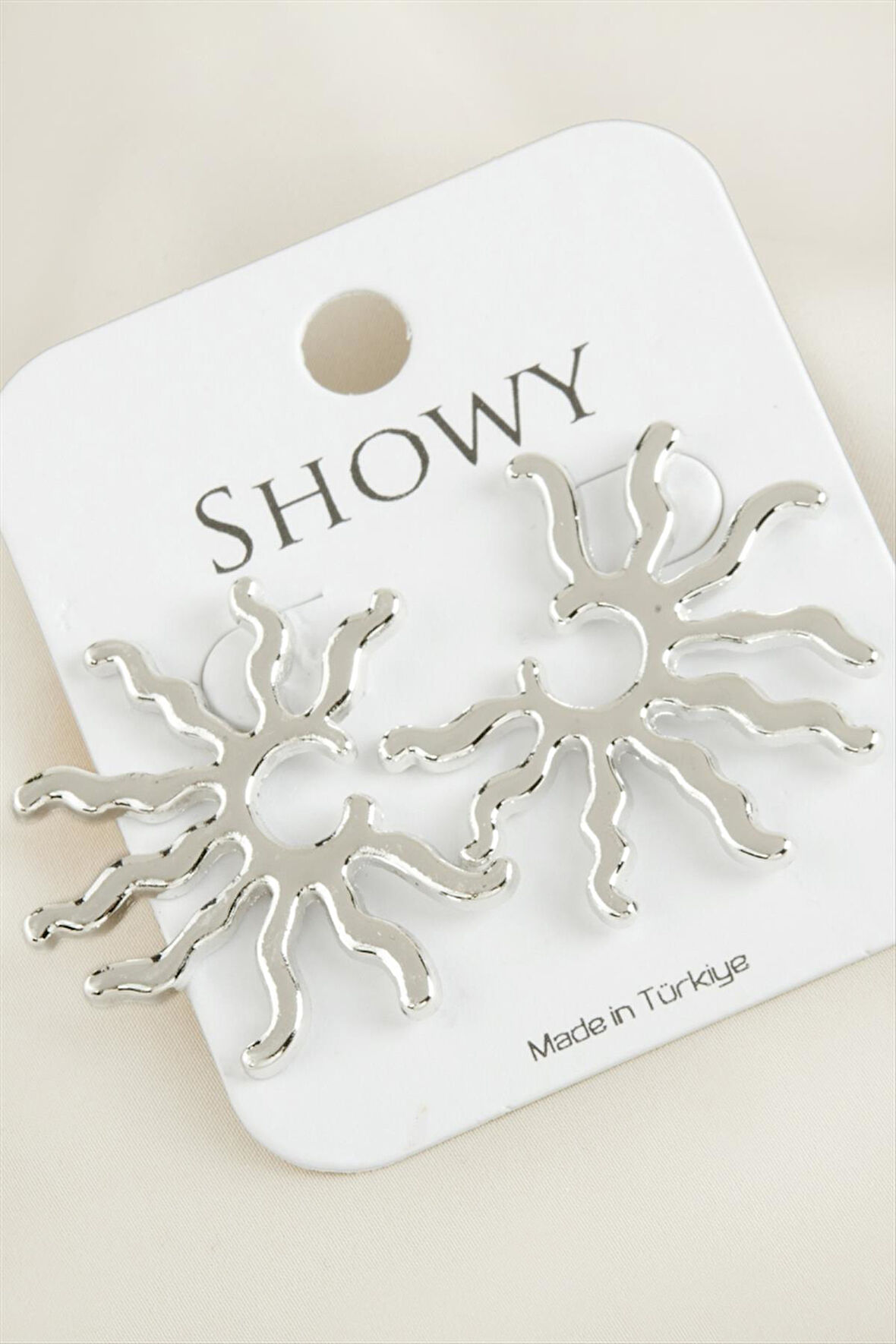 Güneş Yeni Sezon Metal Küpe