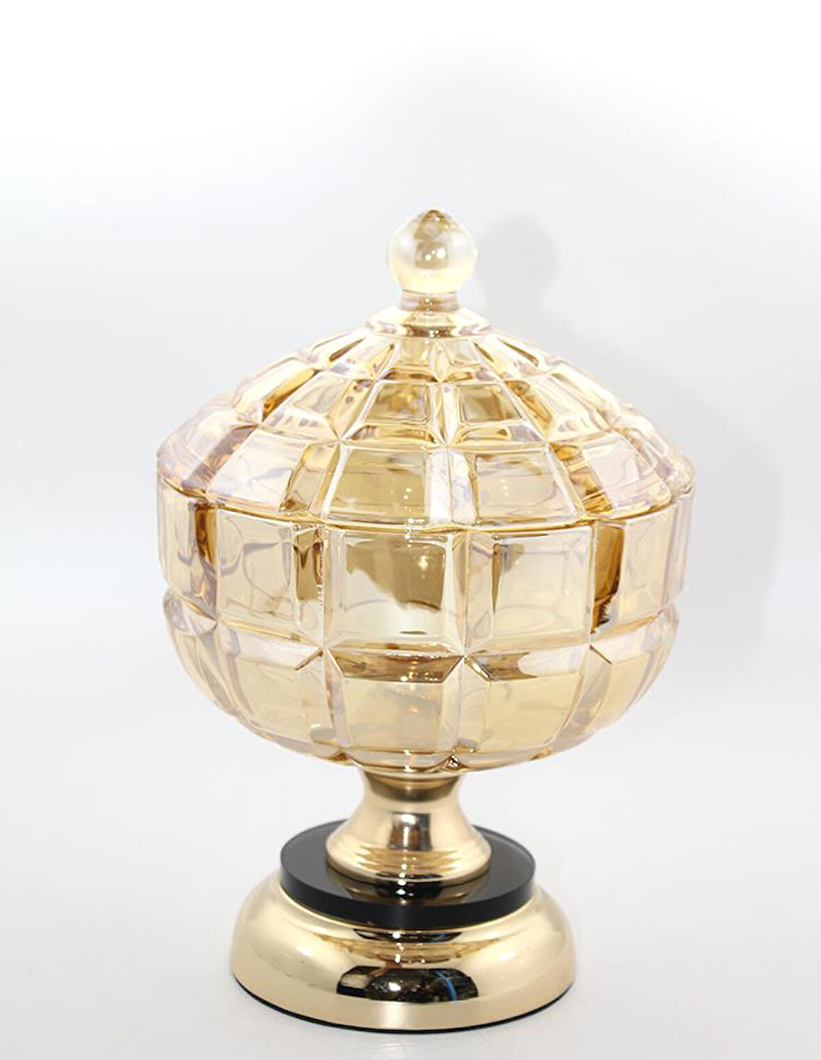 Kapaklı Cam Şekerlik Model 2