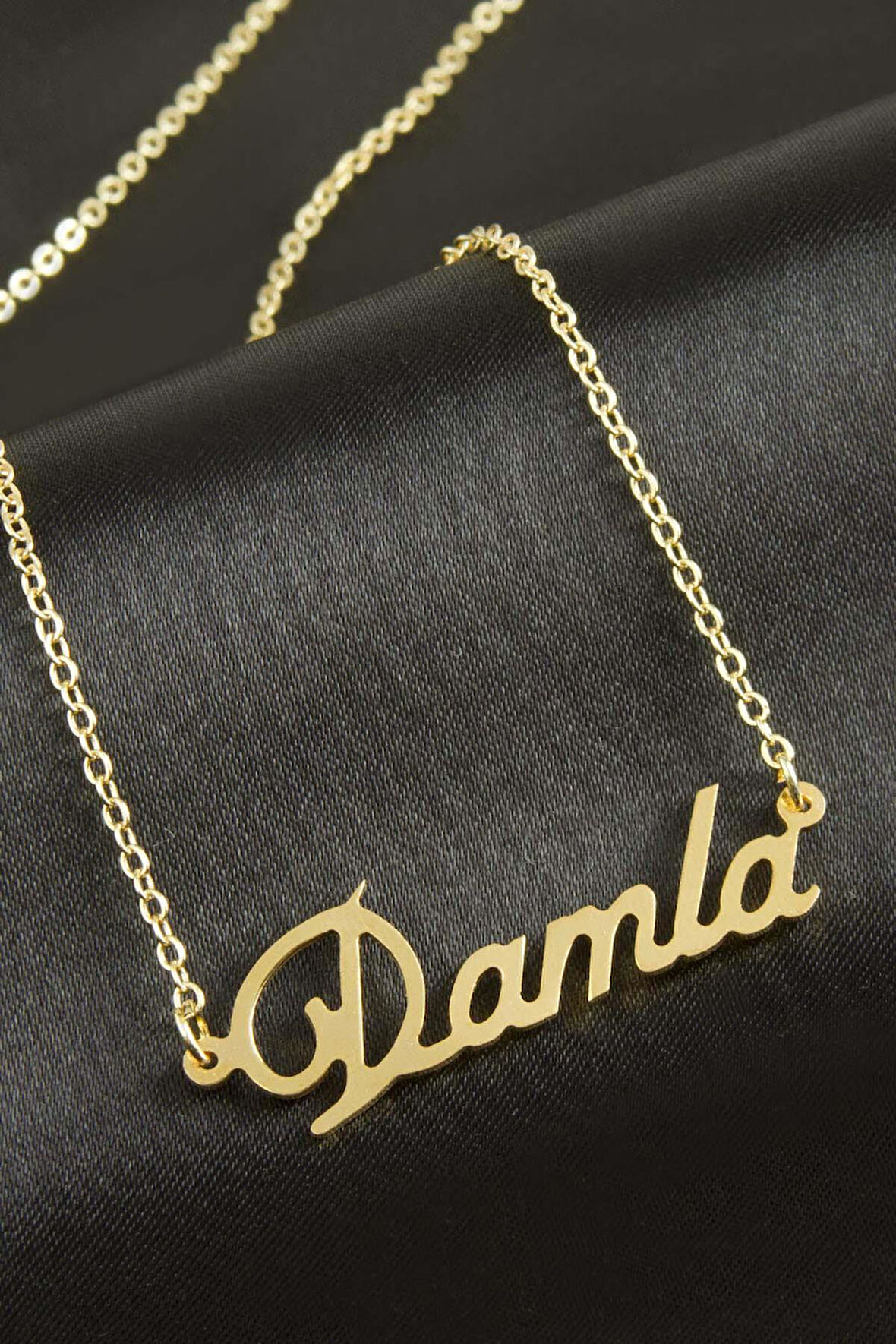 Damla isimli kolye (Kişiye Özel)