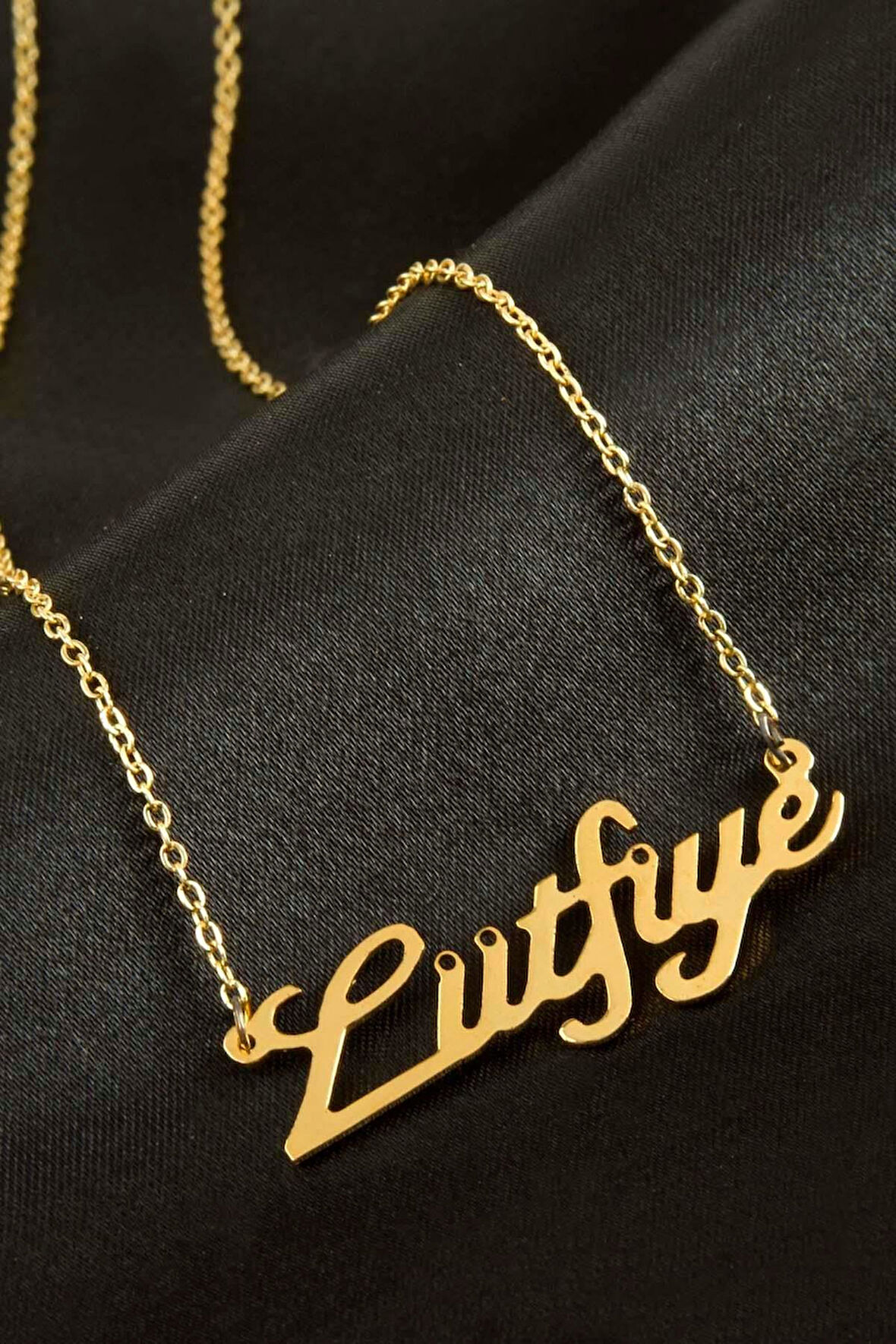 Lütfiye isimli kolye (Kişiye Özel)