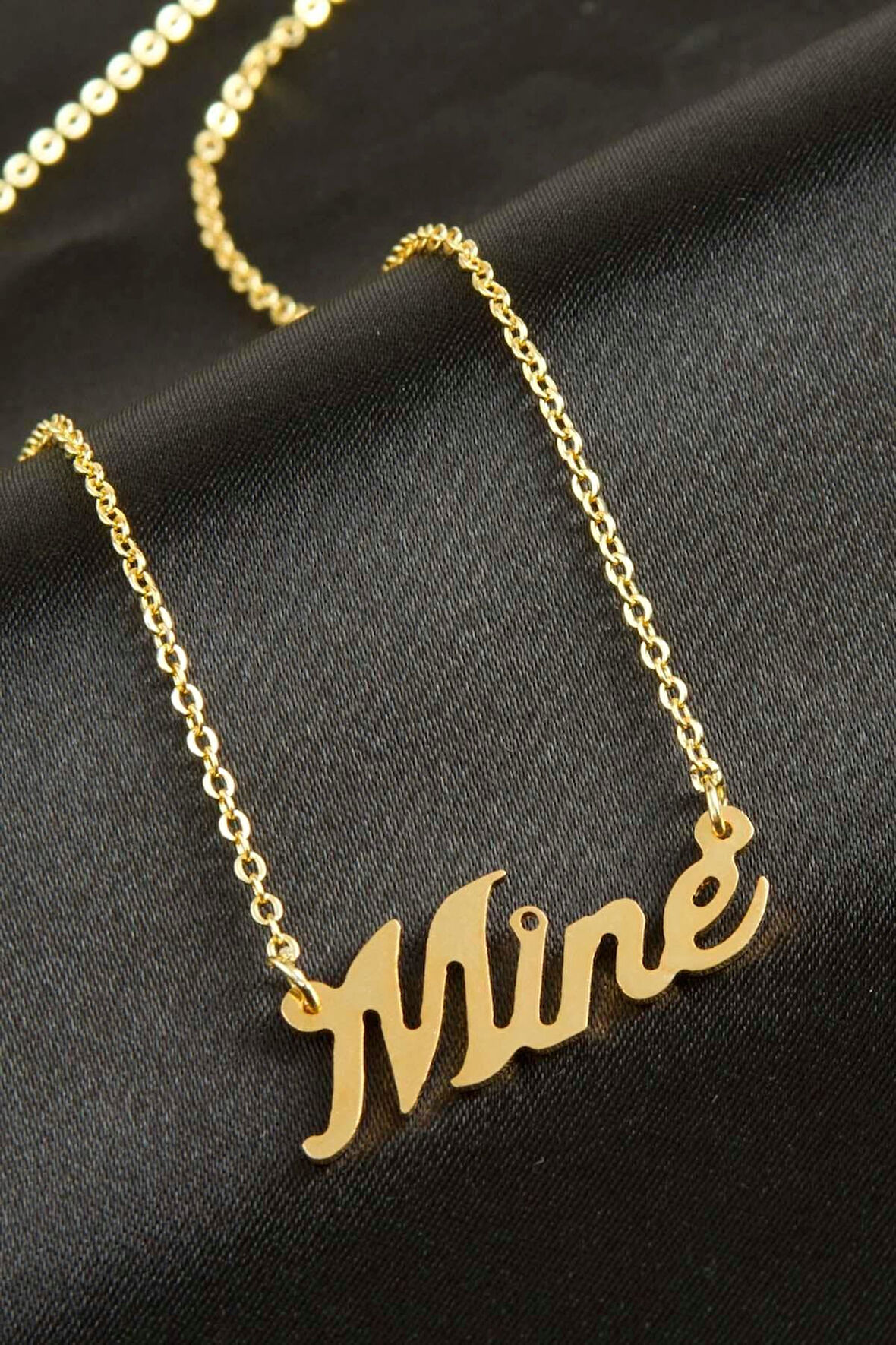 Mine isimli kolye (Kişiye Özel)