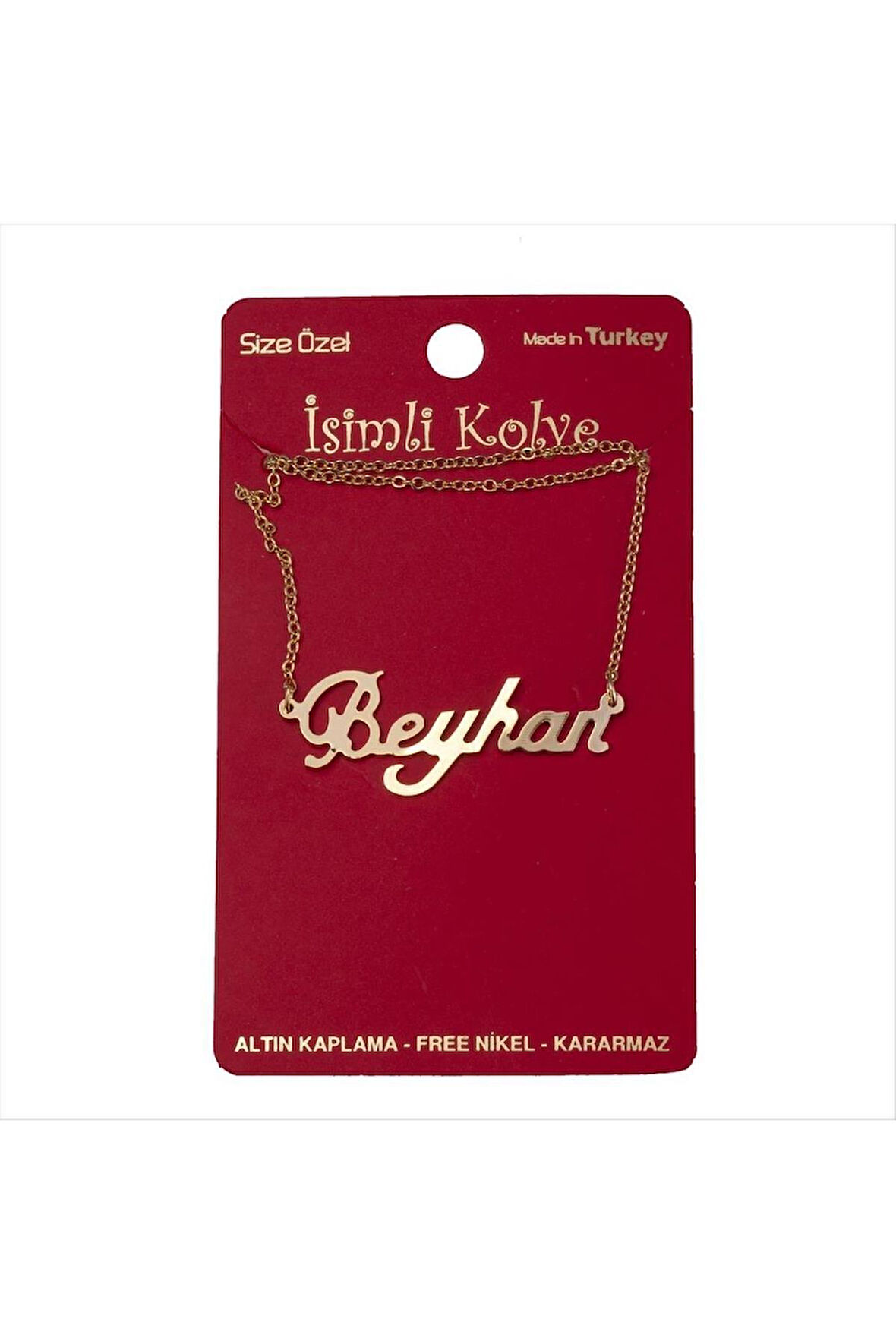 Beyhan isimli kolye (Kişiye Özel)