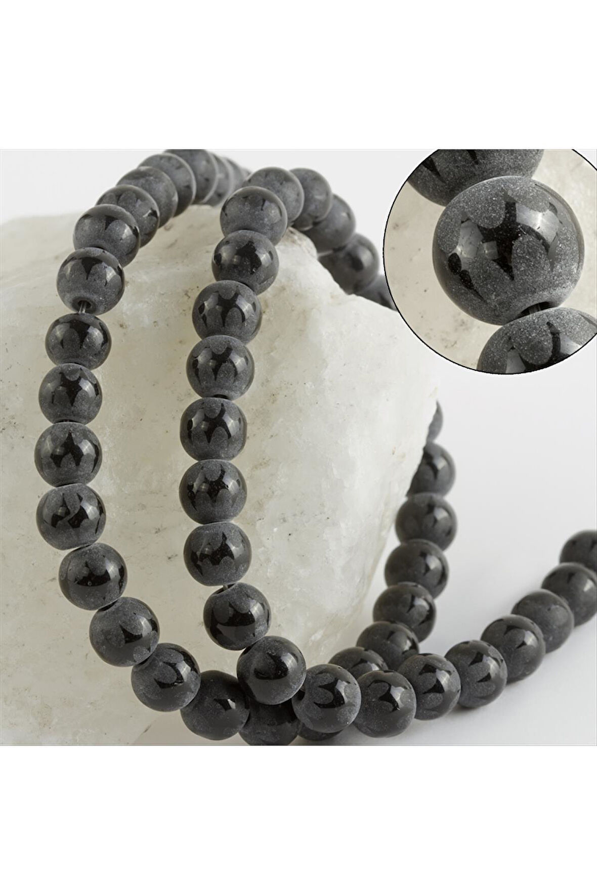 8 mm Zikzak Orjinal Onix Taşı