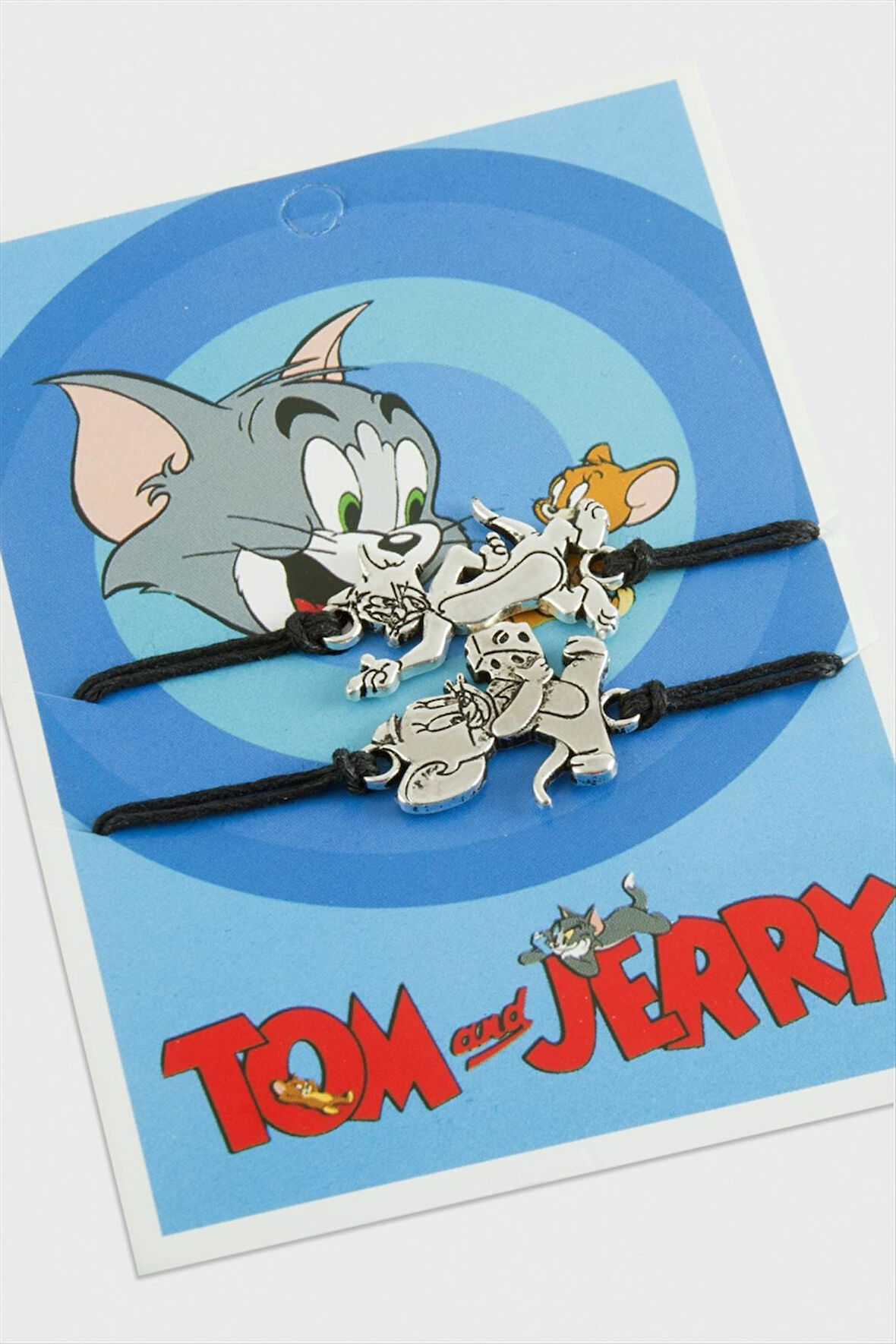 2 Adet Tm ve Jery Karakteri İp Bileklik