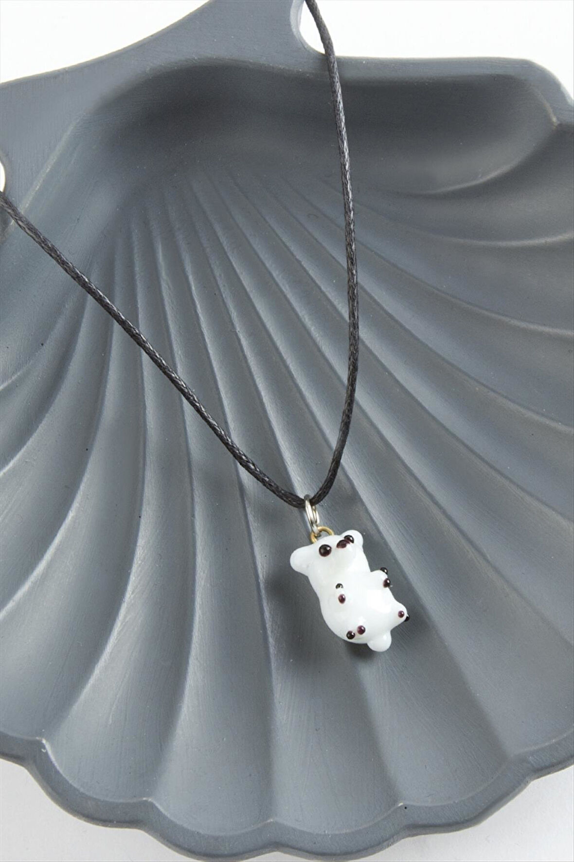 Kutup Ayısı Cam Kolye