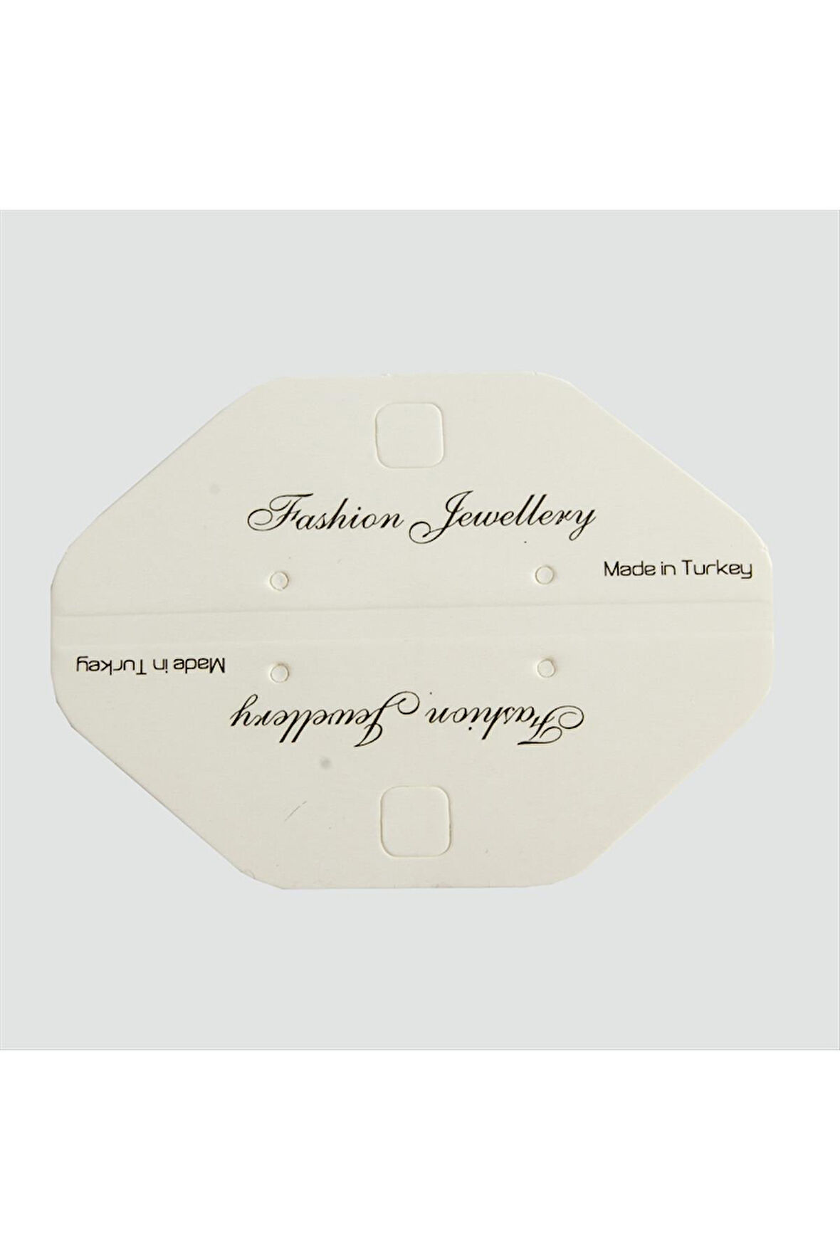 Oval Kolye Kartı Küçük