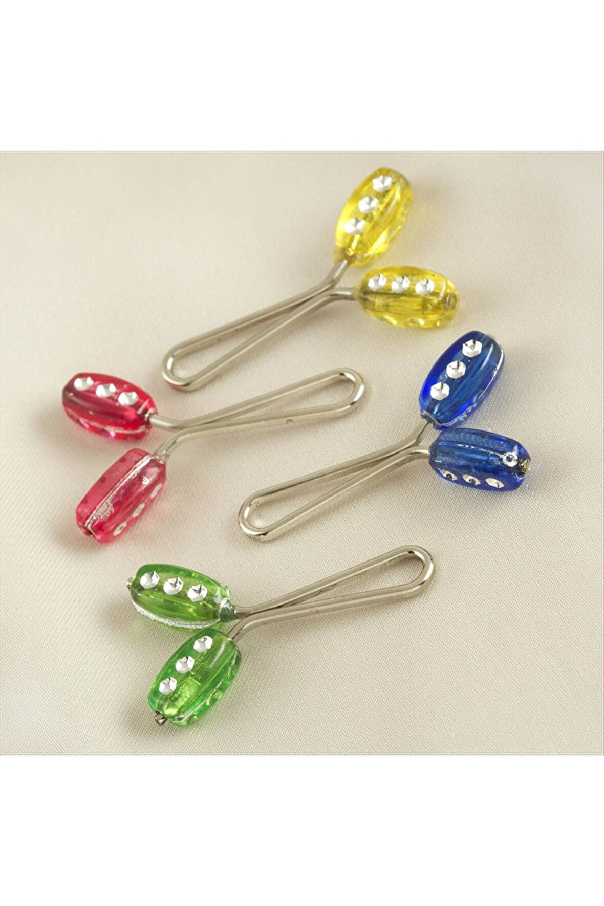 Taşlı Oval Klipsi Firkete