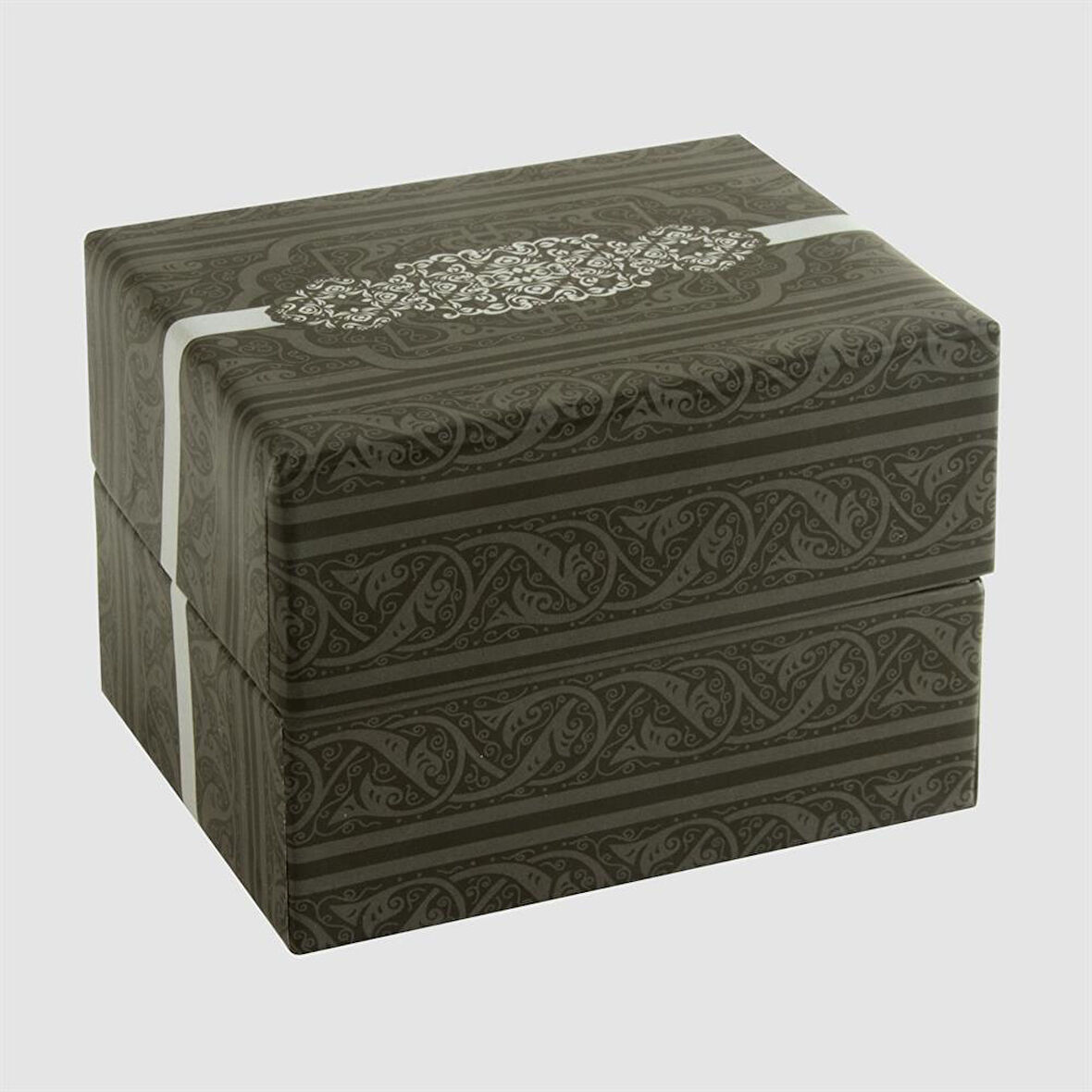 Çiçek Desenli Saat Kutusu