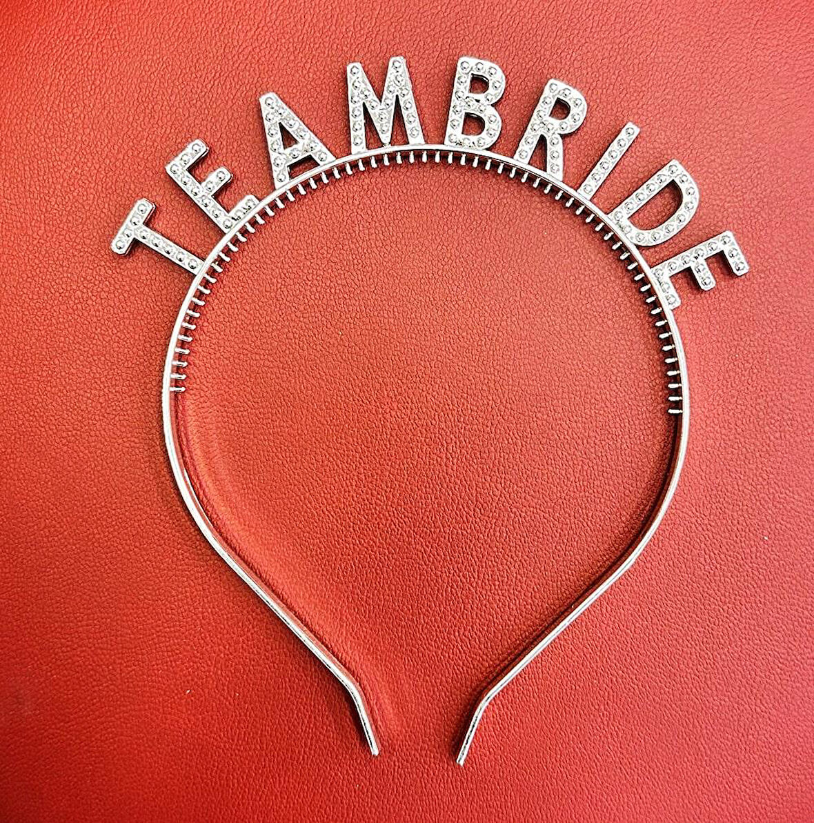 Gümüş Renk Team Bride Taç – Gelin ve Nedime Tacı