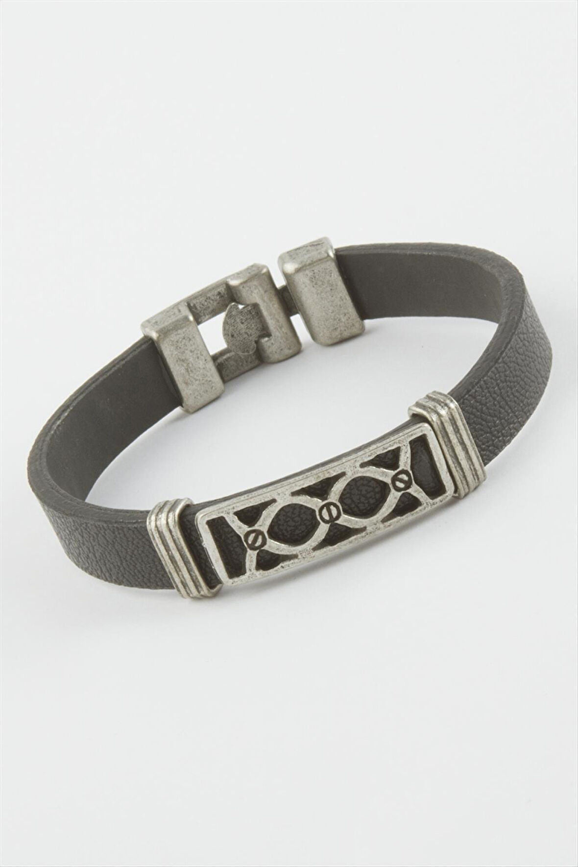 Sonsuzluk Suni Deri Bileklik