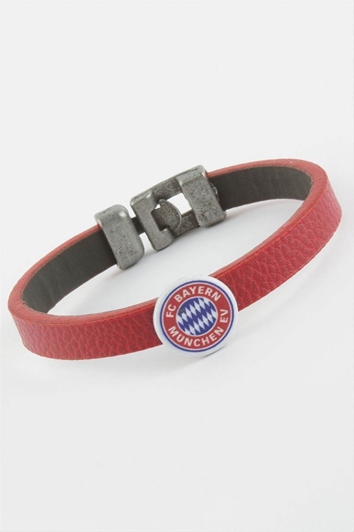 Kırmızı Renkli Suni Deri Bileklik