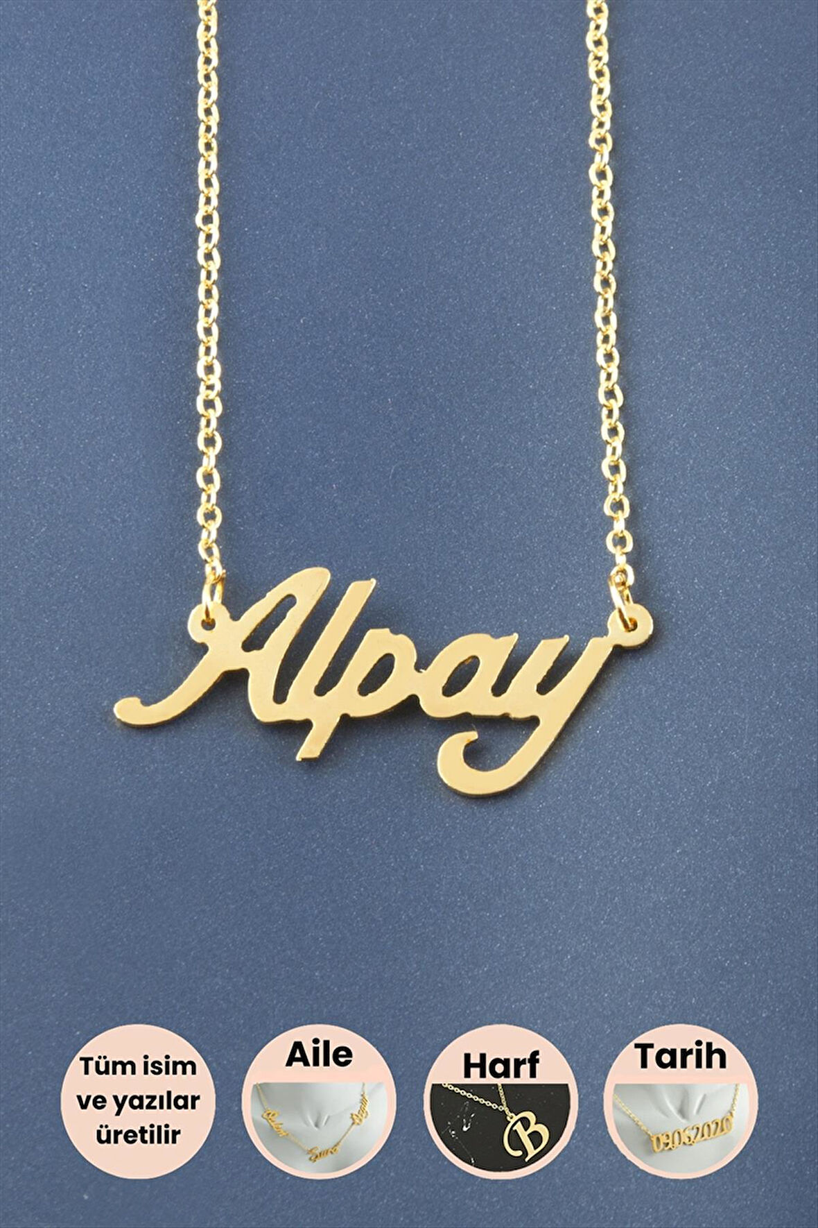 Alpay İsimli Kolye
