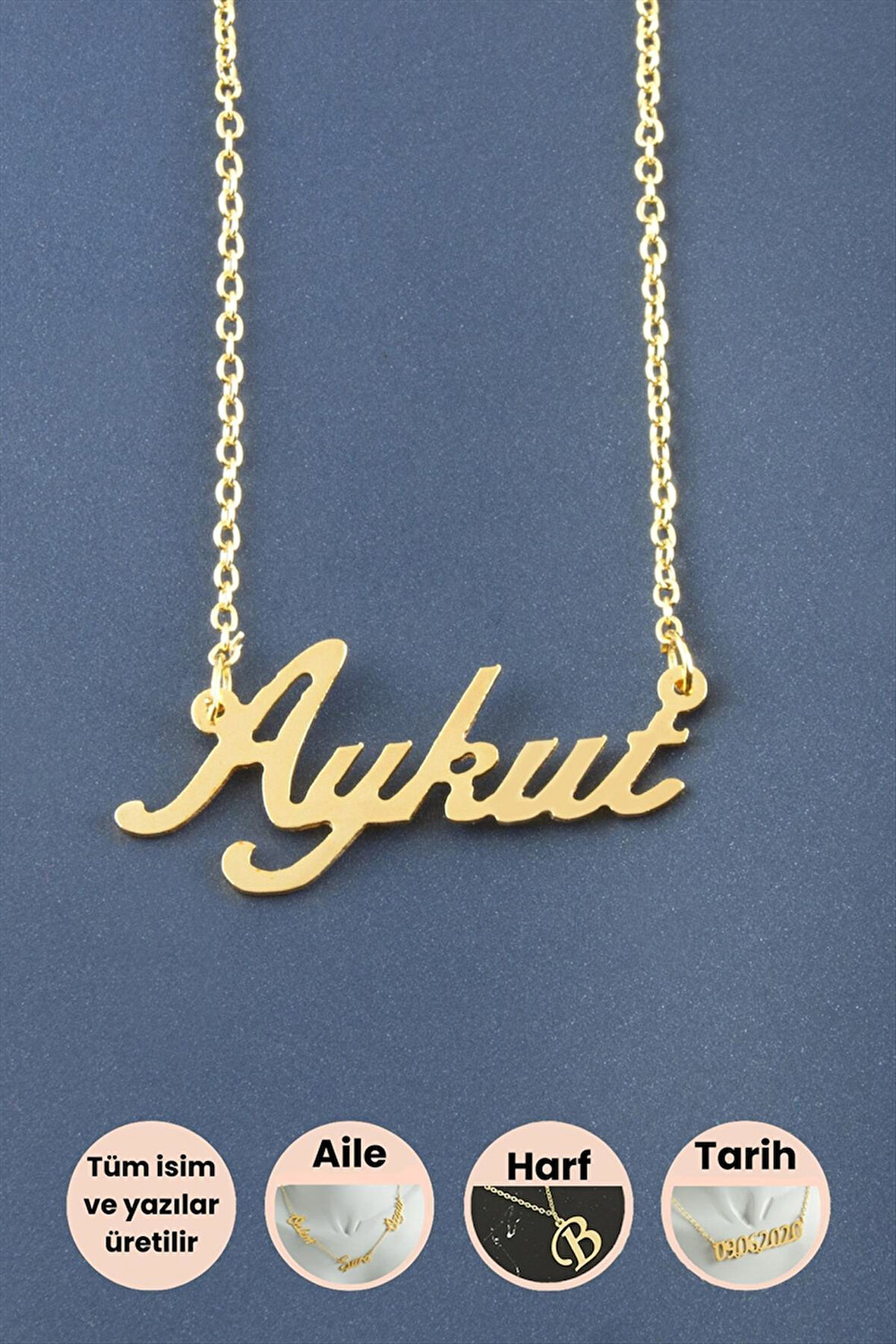 Aykut İsimli Kolye