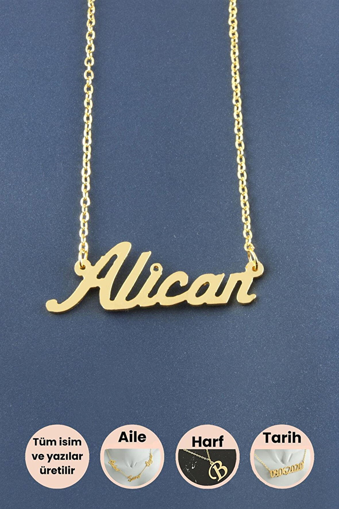 Alican İsimli Kolye