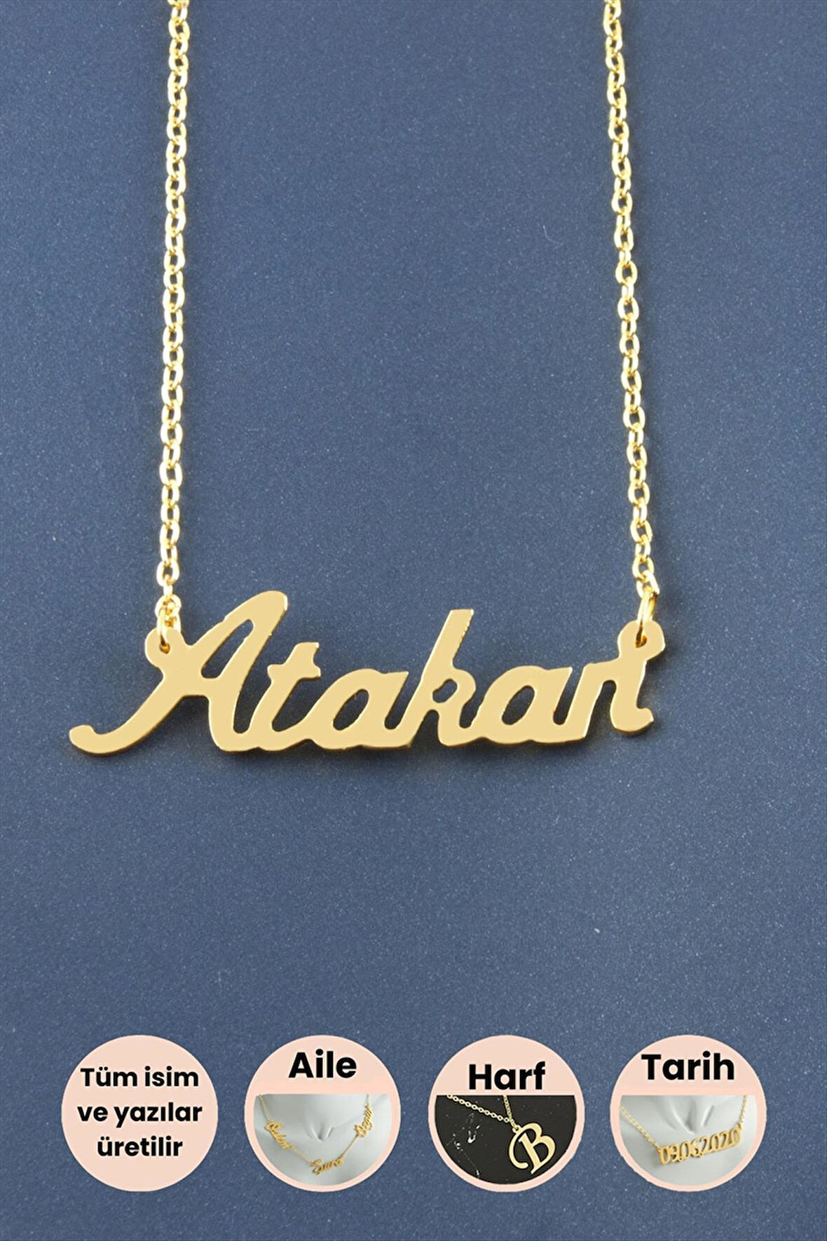 Atakan İsimli Kolye