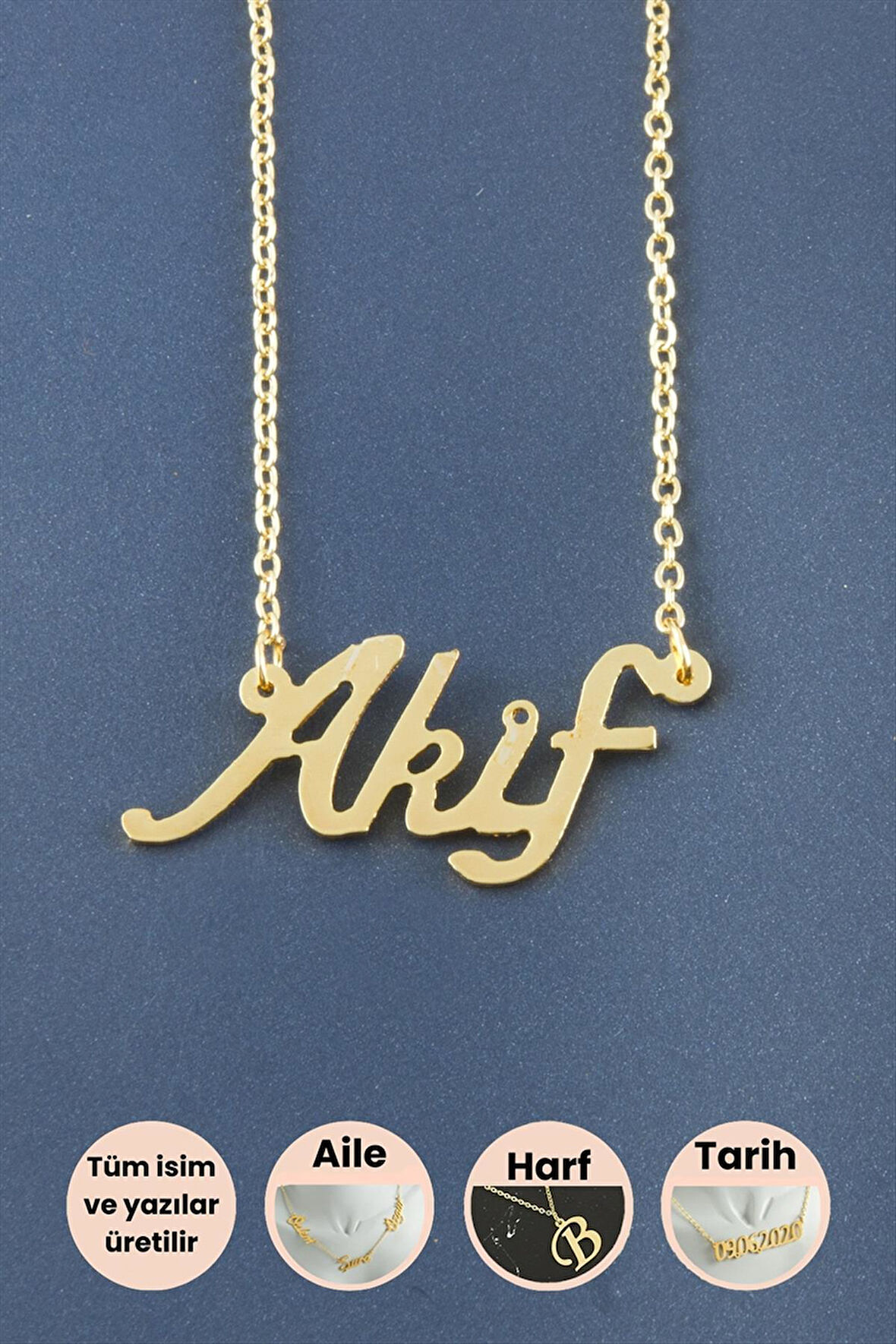 Akif İsimli Kolye