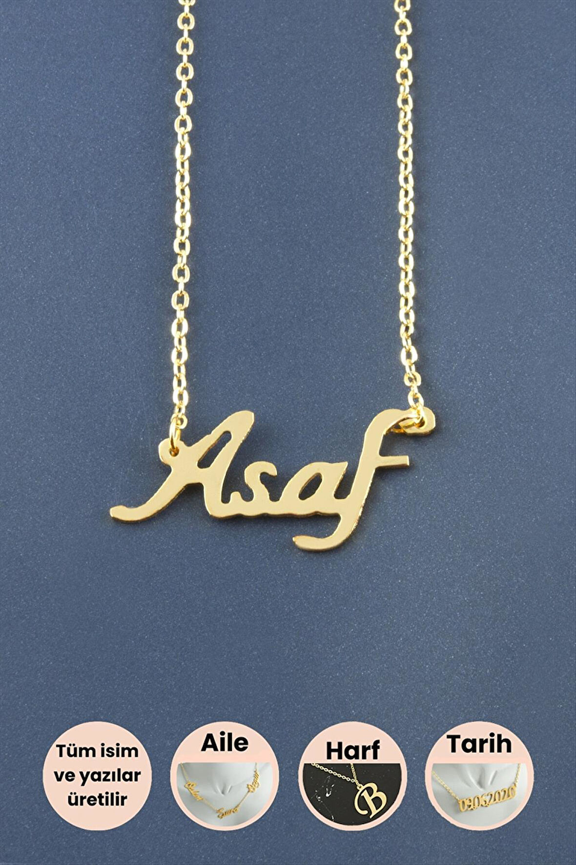 Asaf İsimli Kolye