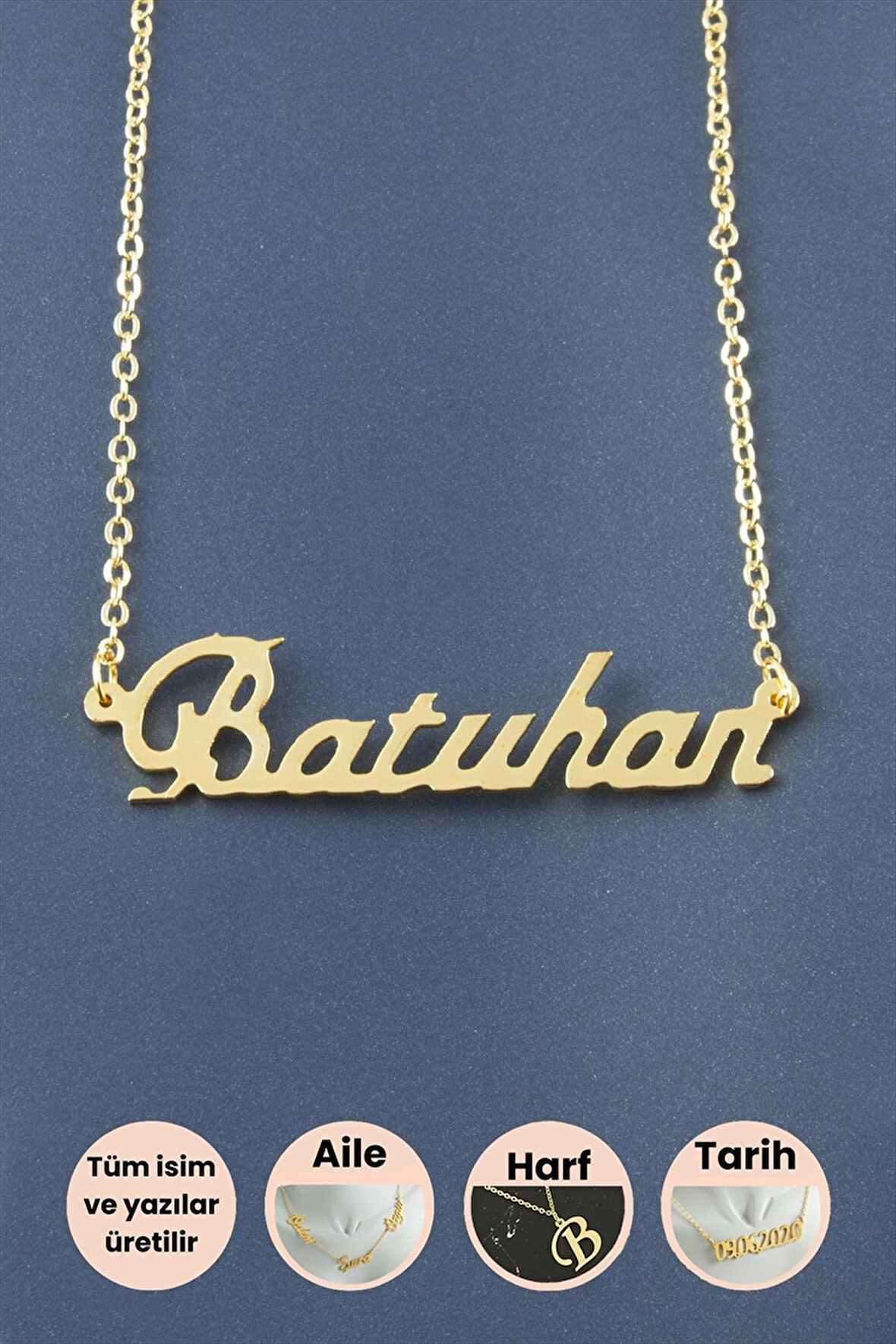 Batuhan İsimli Kolye