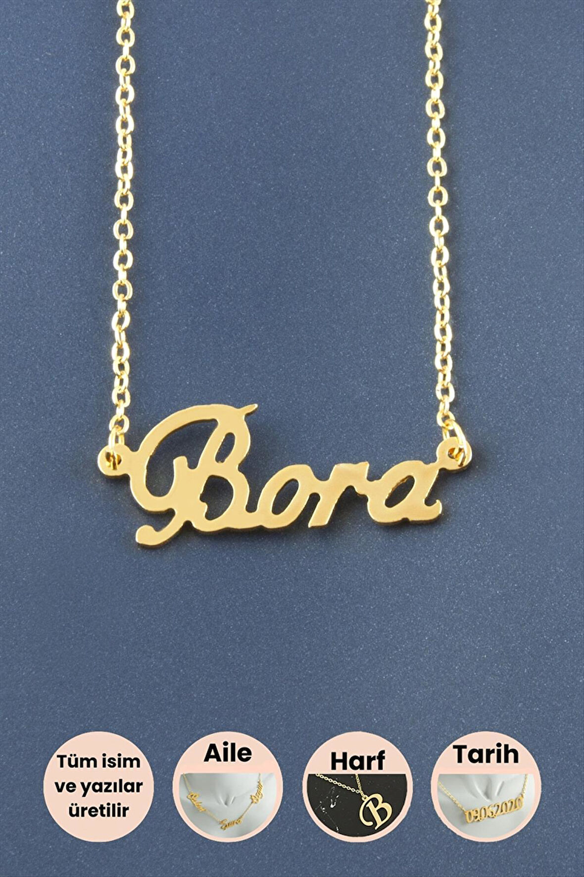 Bora İsimli Kolye