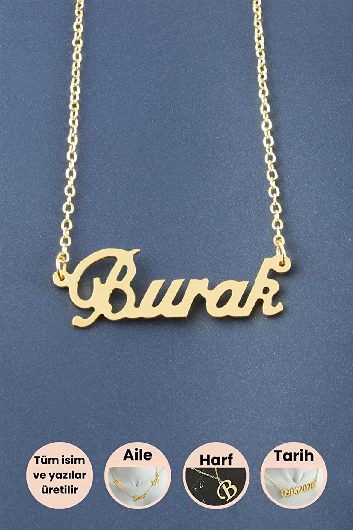 Burak İsimli Kolye