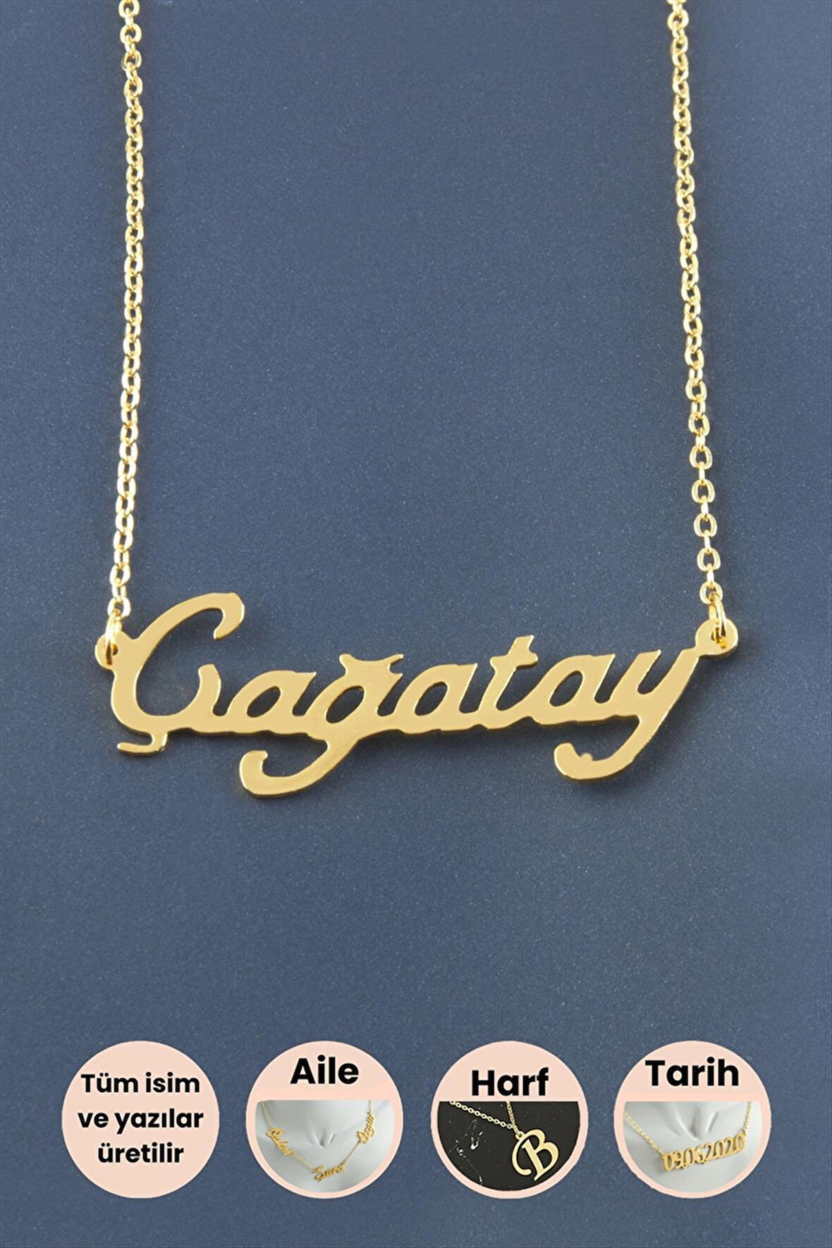 Çağatay İsimli Kolye