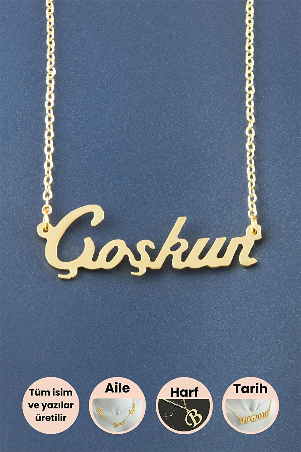 Çoşkun İsimli Kolye