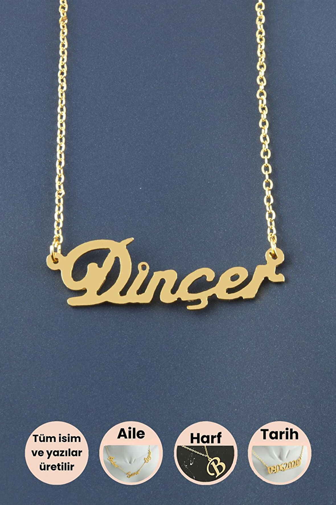 Dinçer İsimli Kolye