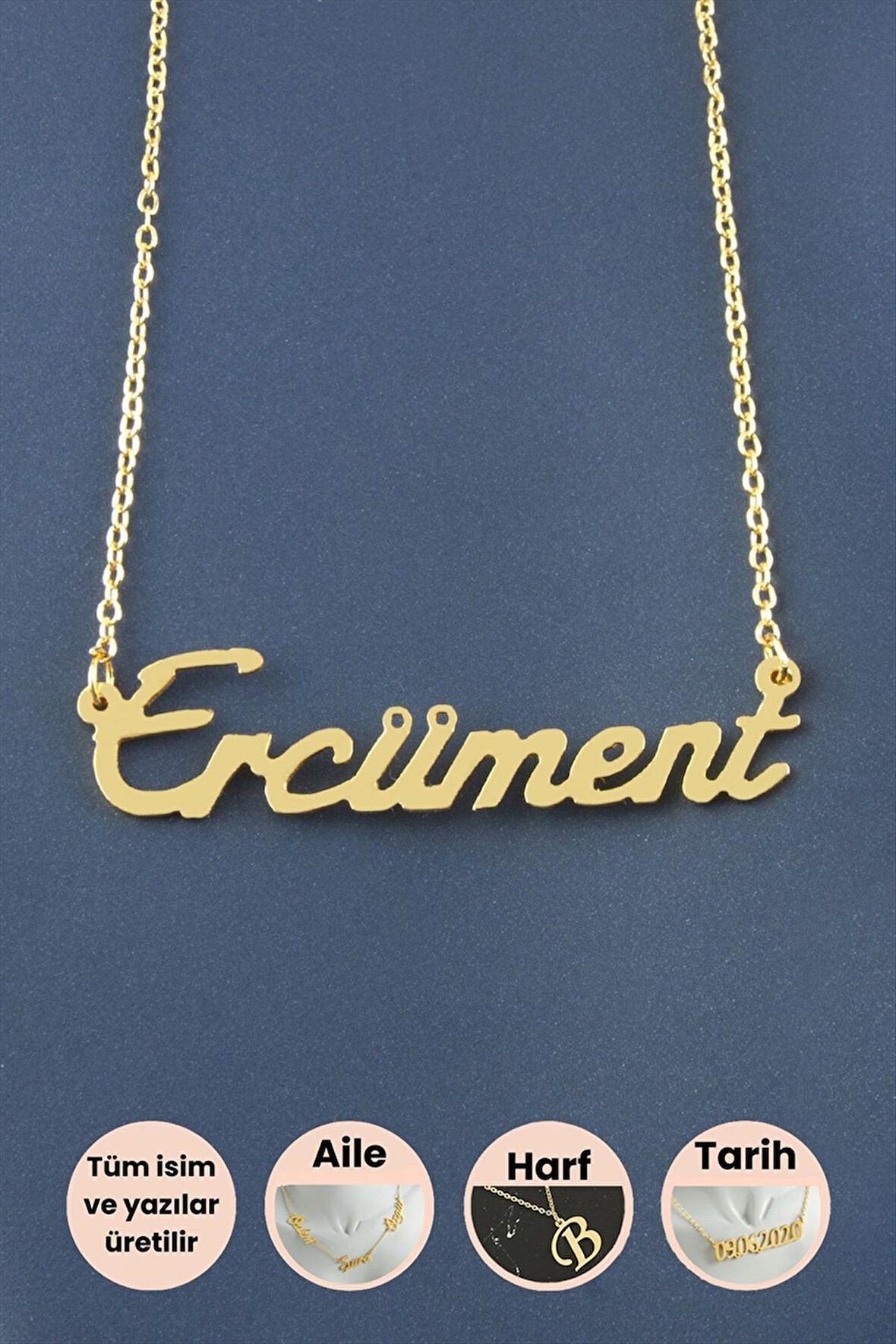 Ercüment İsimli Kolye