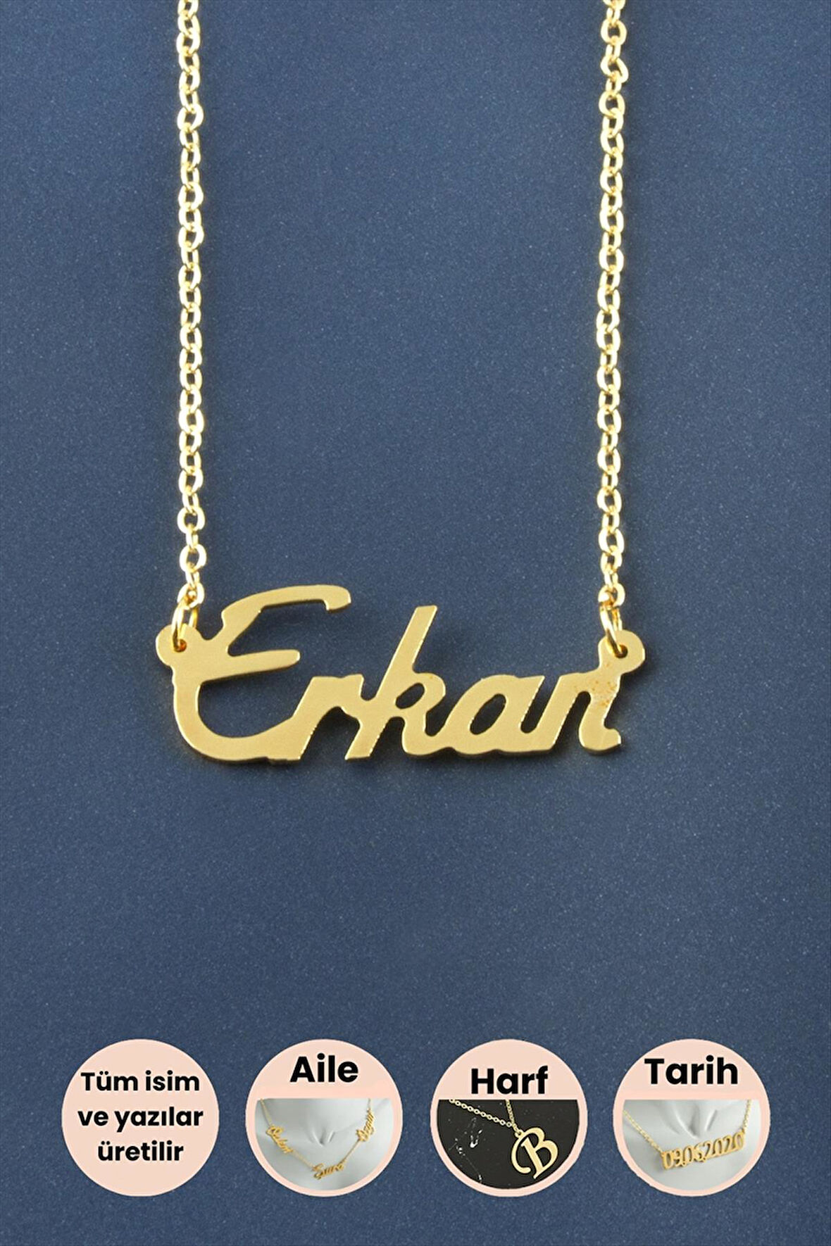 Erkan İsimli Kolye