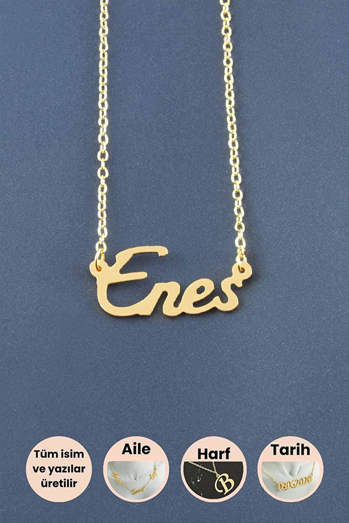 Enes İsimli Kolye