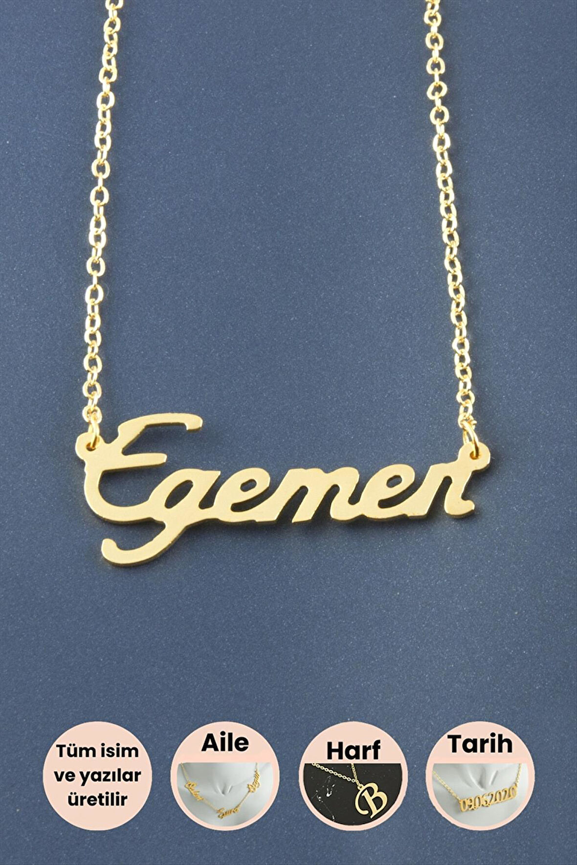 Egemen İsimli Kolye