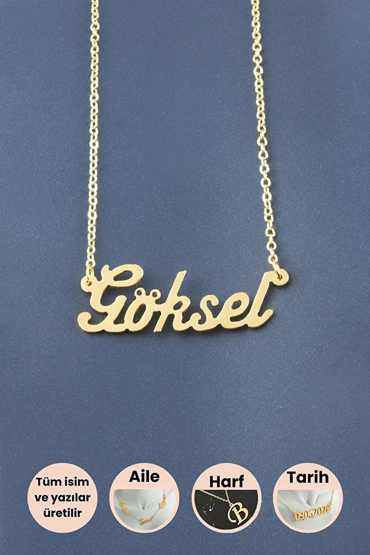 Göksel İsimli Kolye
