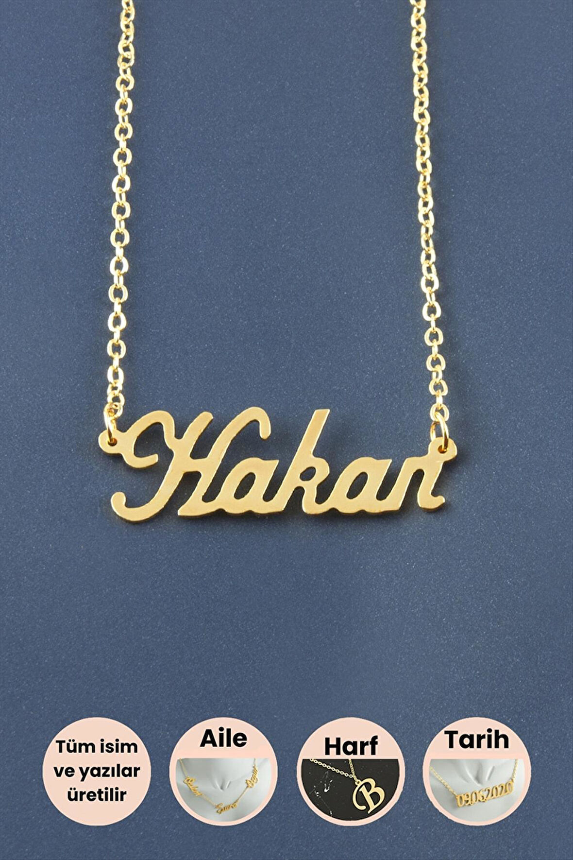 Hakan İsimli Kolye
