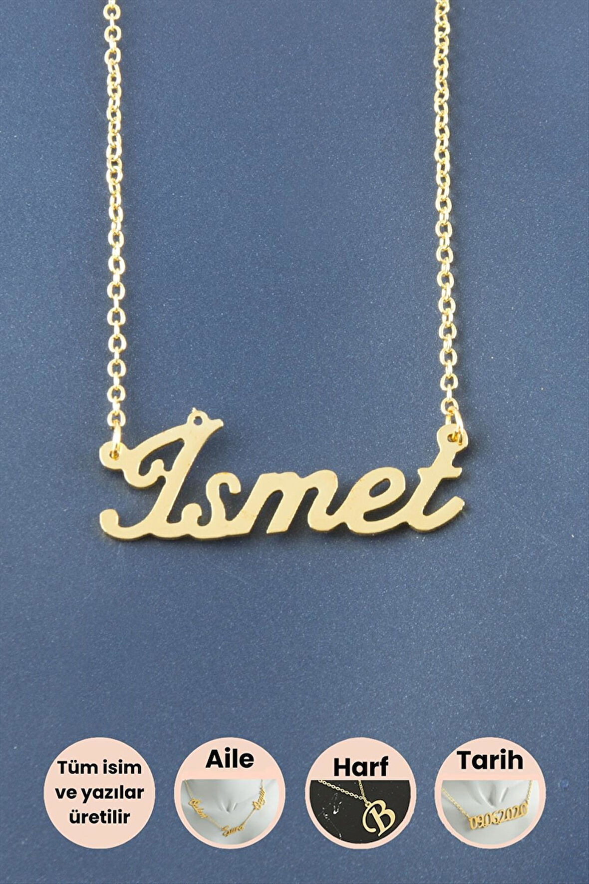 İsmet İsimli Kolye