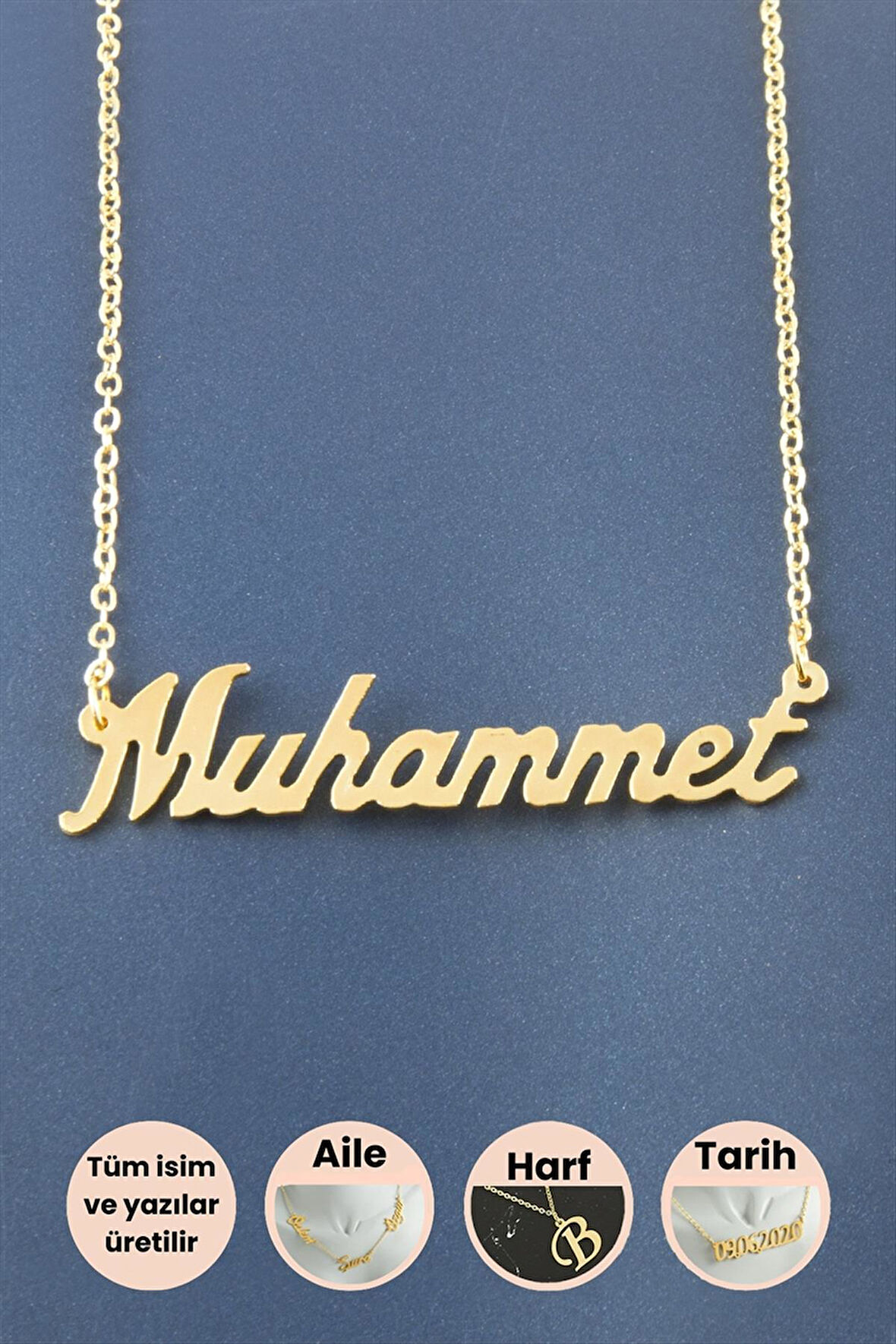 Muhammet İsimli Kolye