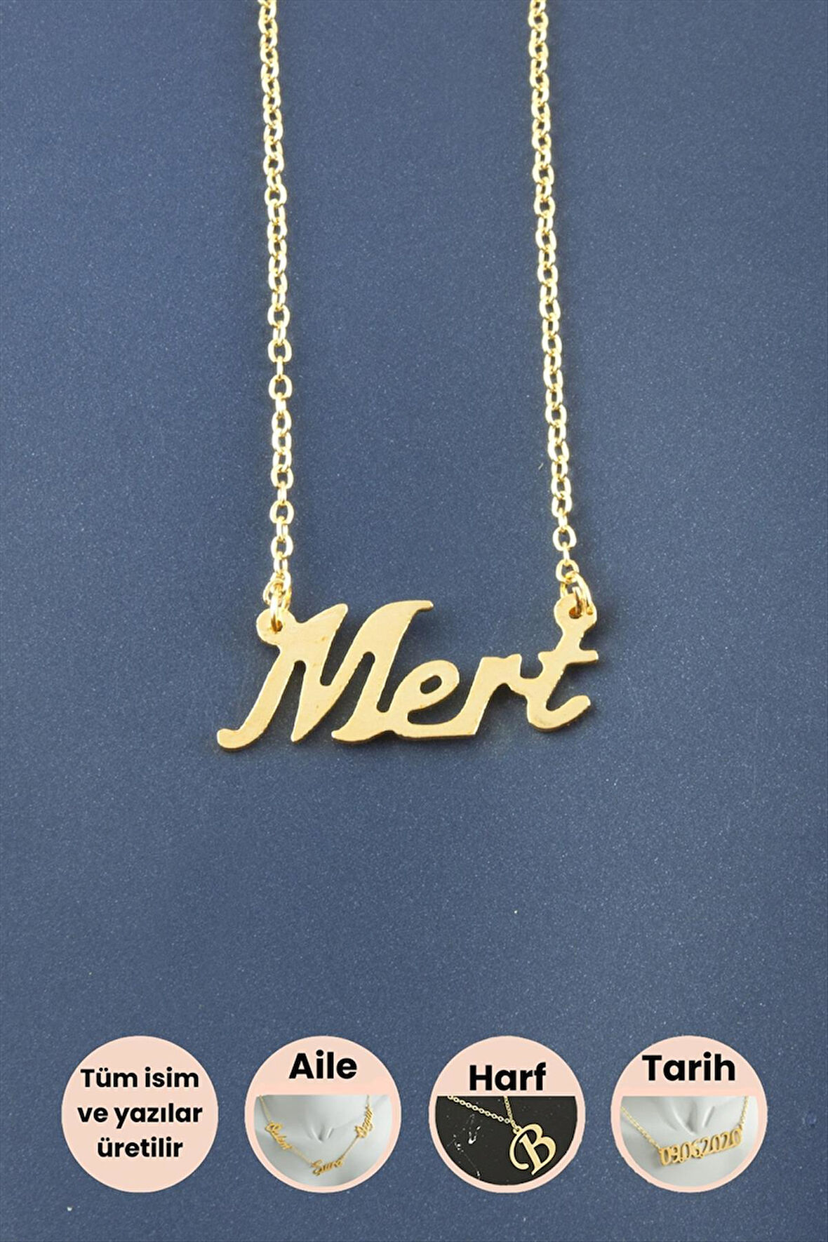 Mert İsimli Kolye