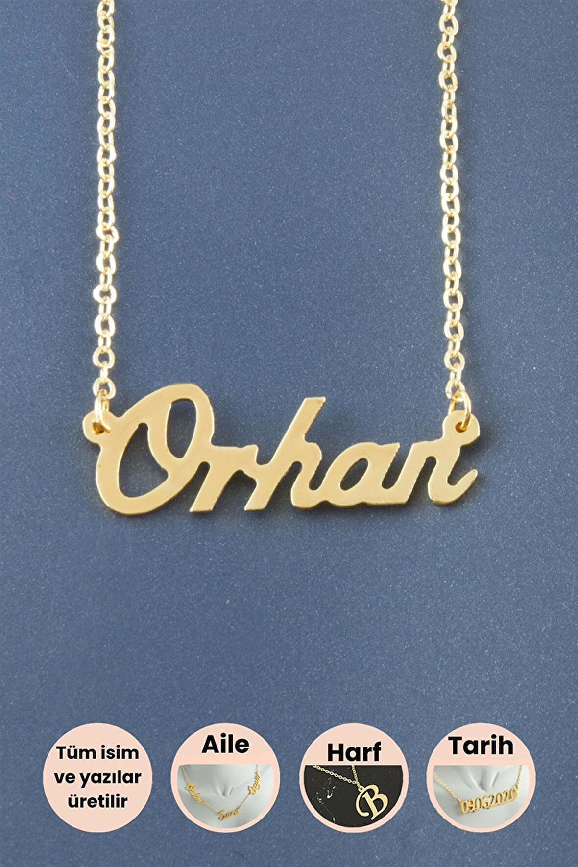 Orhan İsimli Kolye