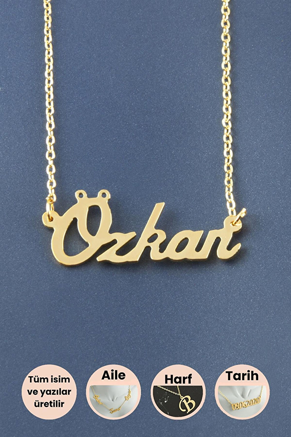 Özkan İsimli Kolye