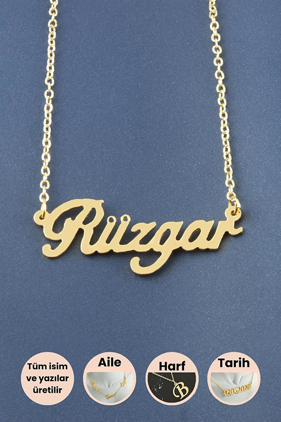 Rüzgar İsimli Kolye