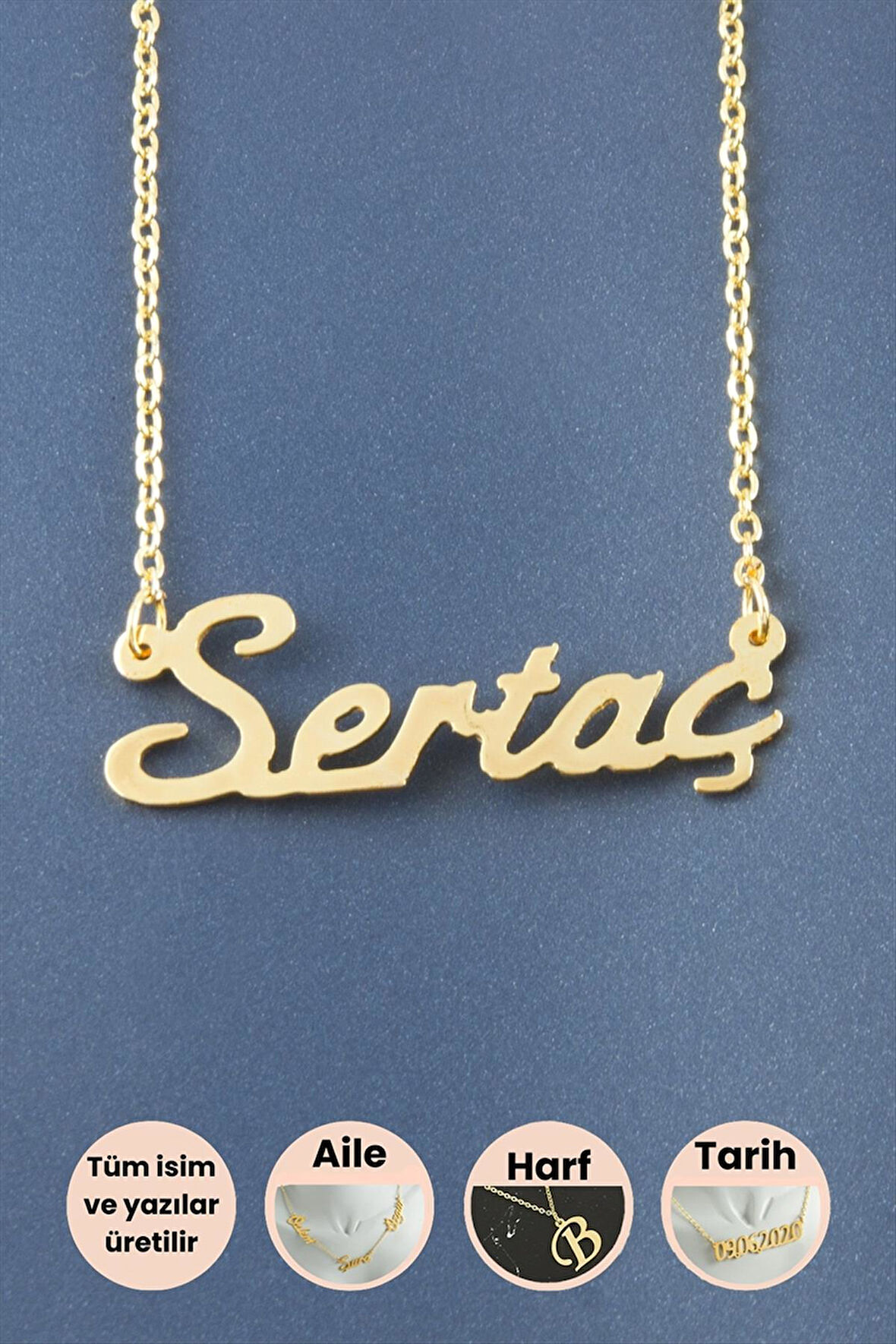 Sertaç İsimli Kolye