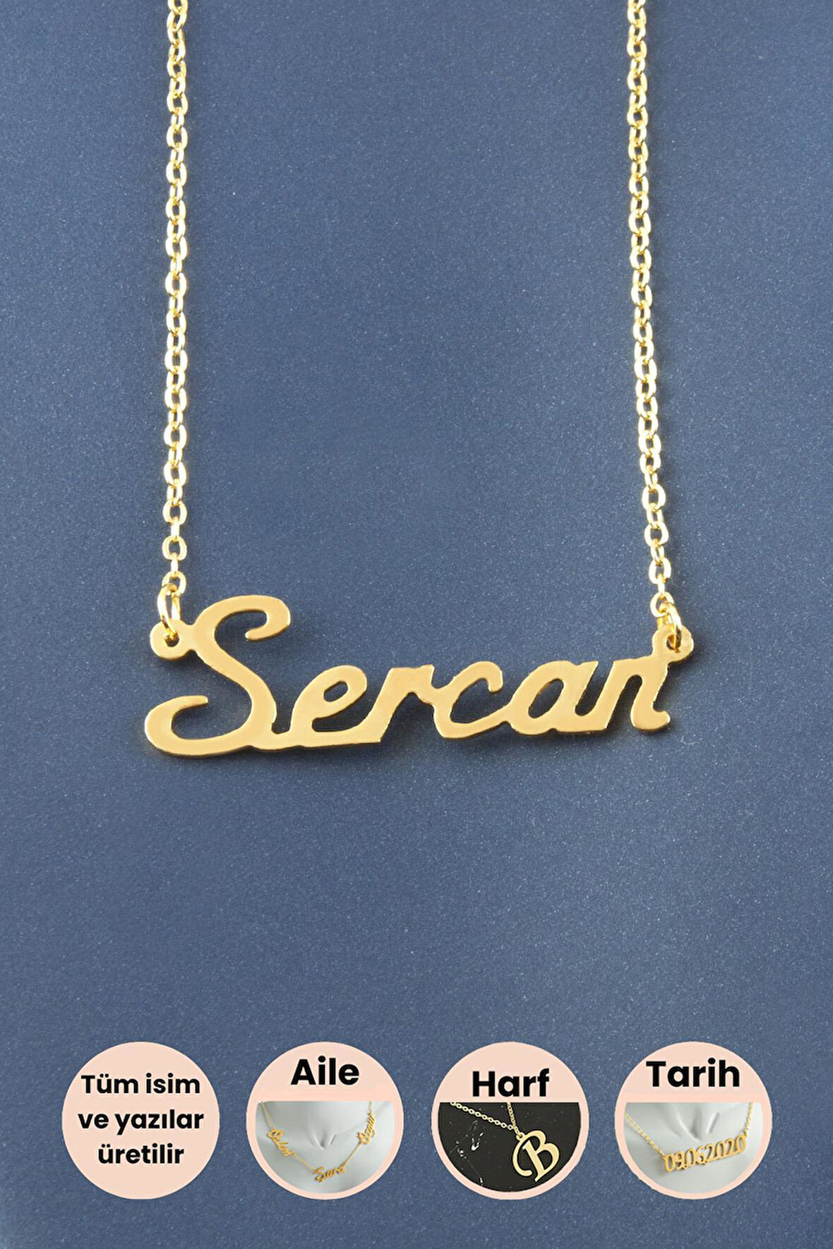 Sercan İsimli Kolye