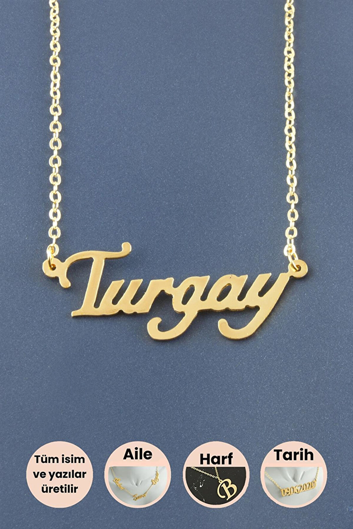 Turgay İsimli Kolye
